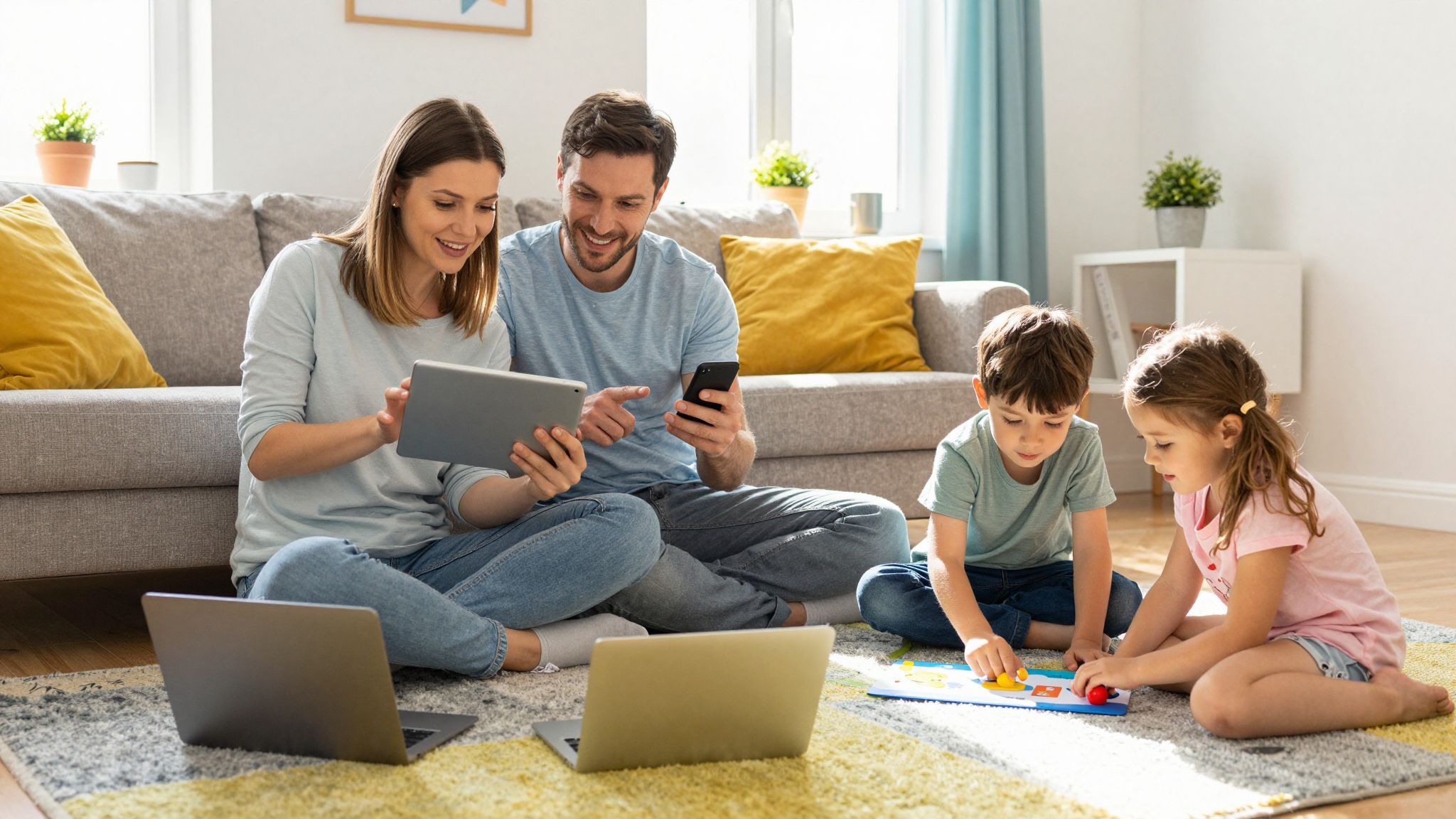 Az applikációk segítenek a családi időbeosztás optimalizálásában.