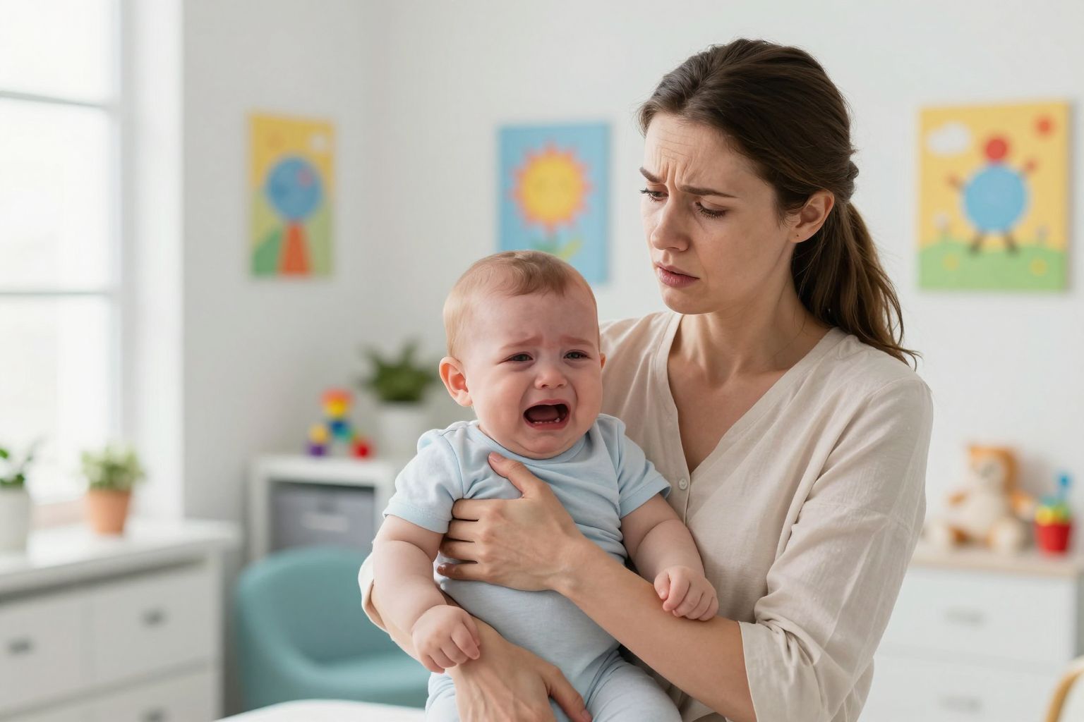 Csecsemőnél azonnali orvosi segítség szükséges, ha légzési nehézsége van.