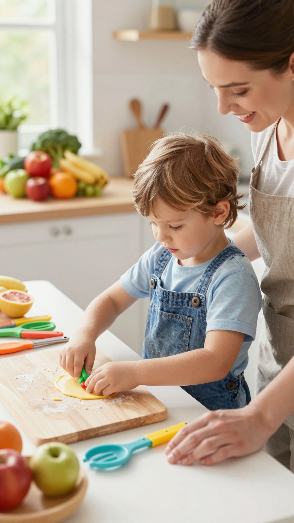 A természet és a konyha játékos világ, finommotorikát fejleszt.