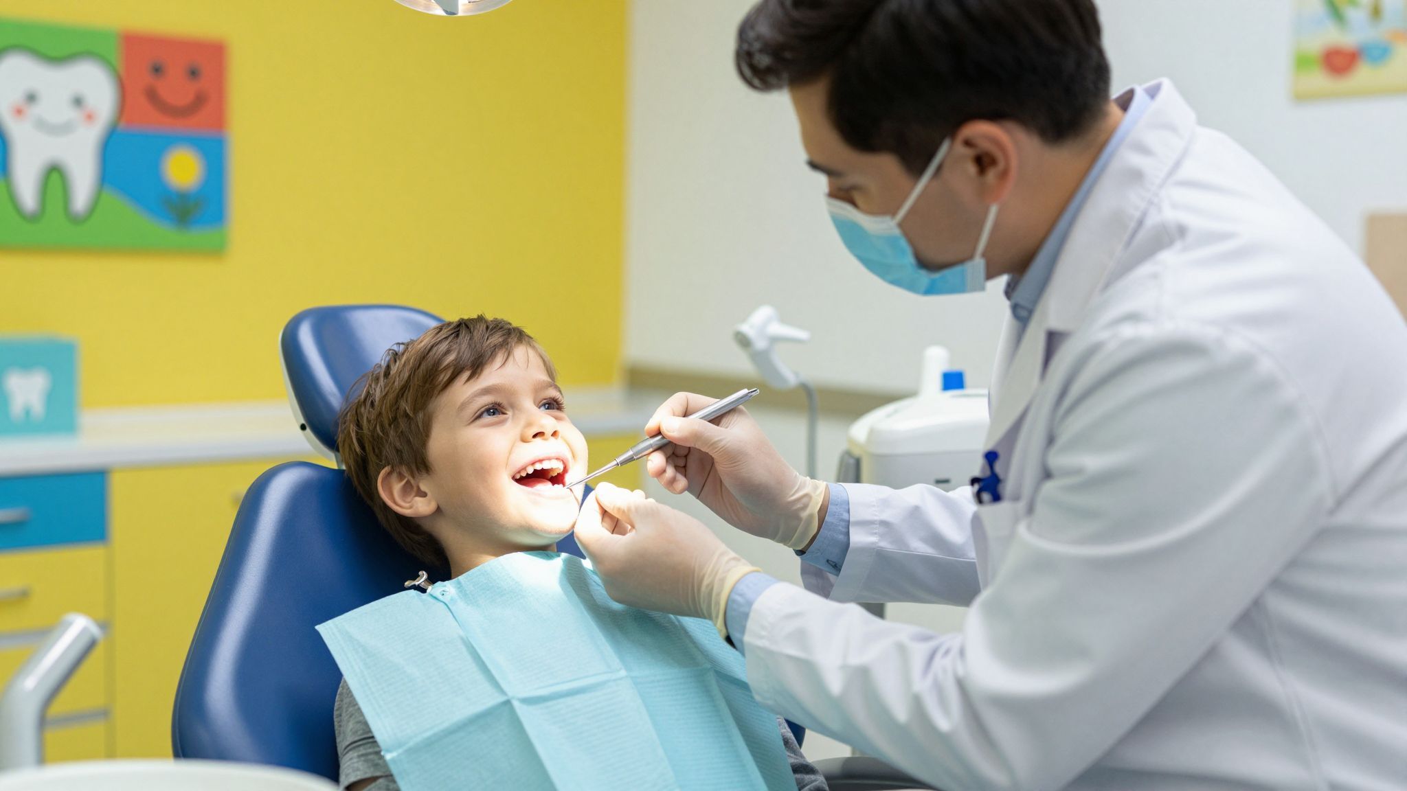 A fogorvos segíthet a fogváltás folyamatának megértésében.