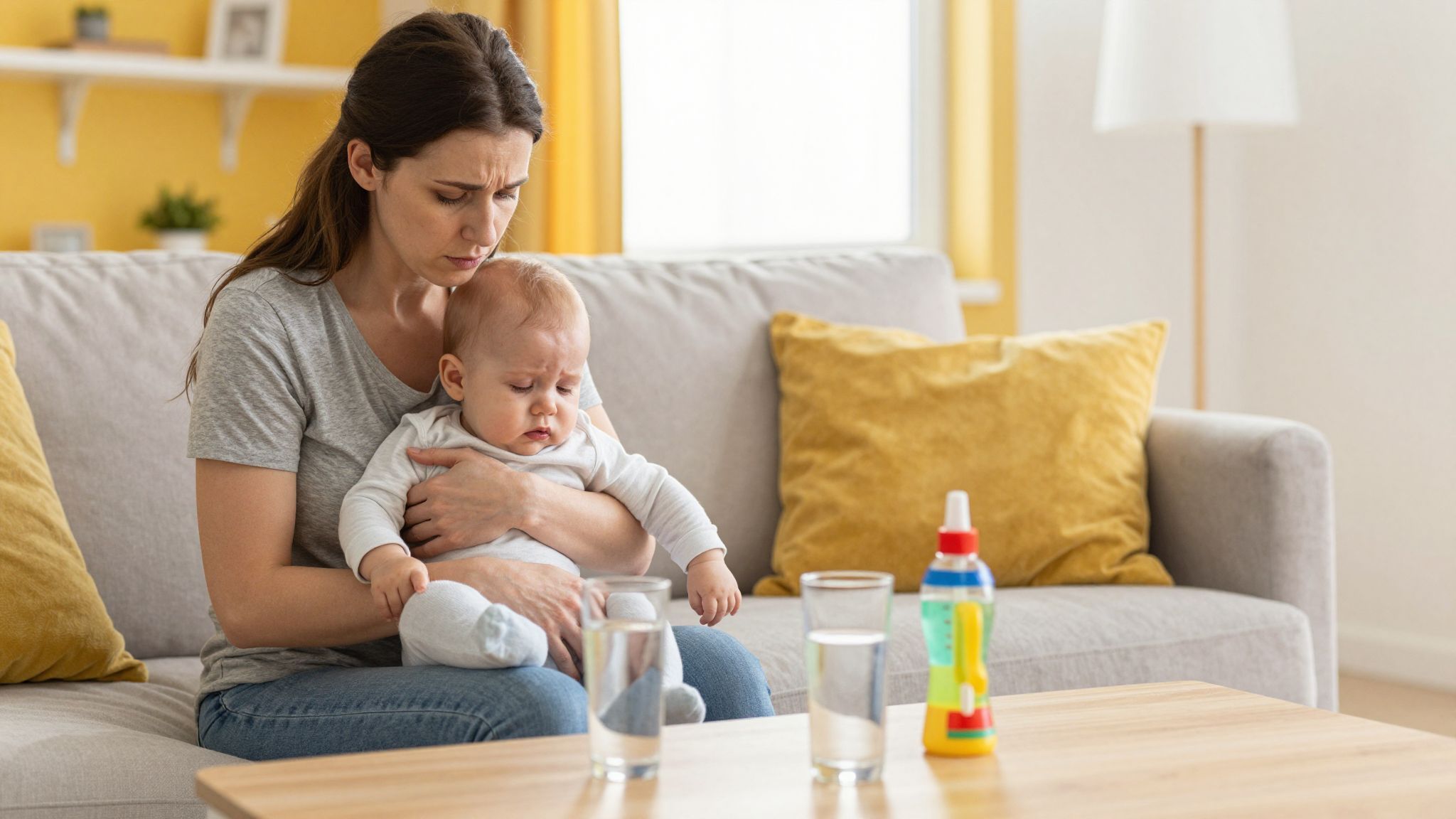 A megfelelő folyadékpótlás létfontosságú a babák egészségében.