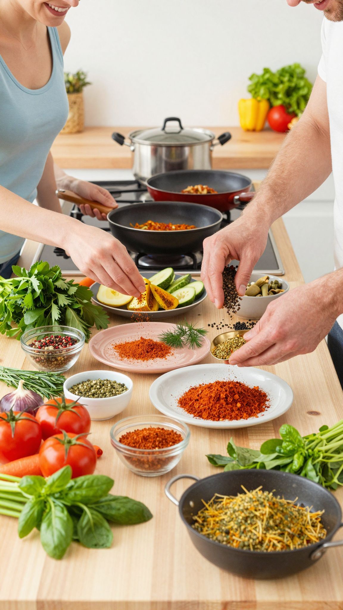 A fűszerek fokozzák az ízeket és aromákat hőkezeléskor.