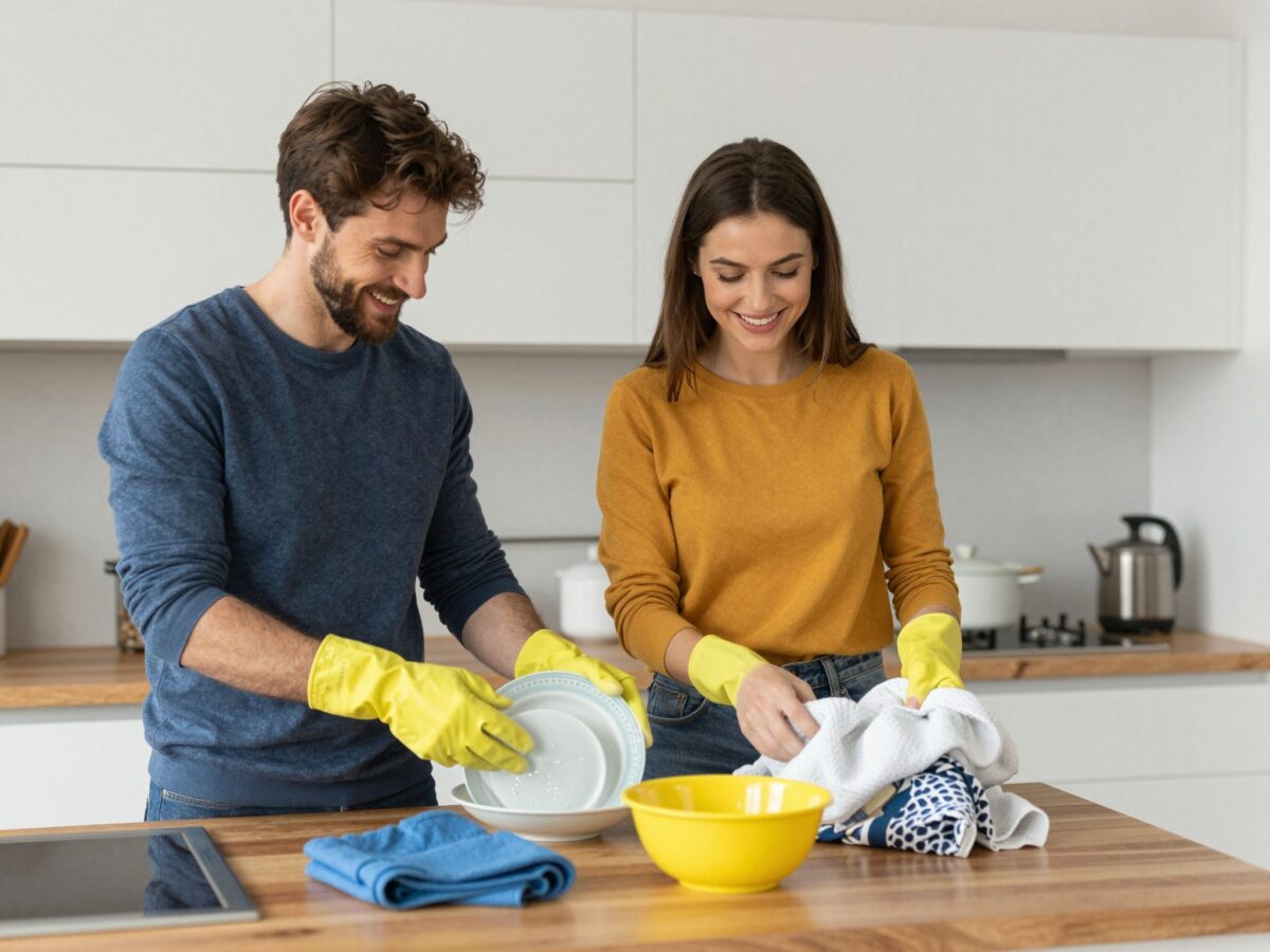 A házimunka megosztása a párkapcsolatban: hogyan érjük el az egyenlőséget?