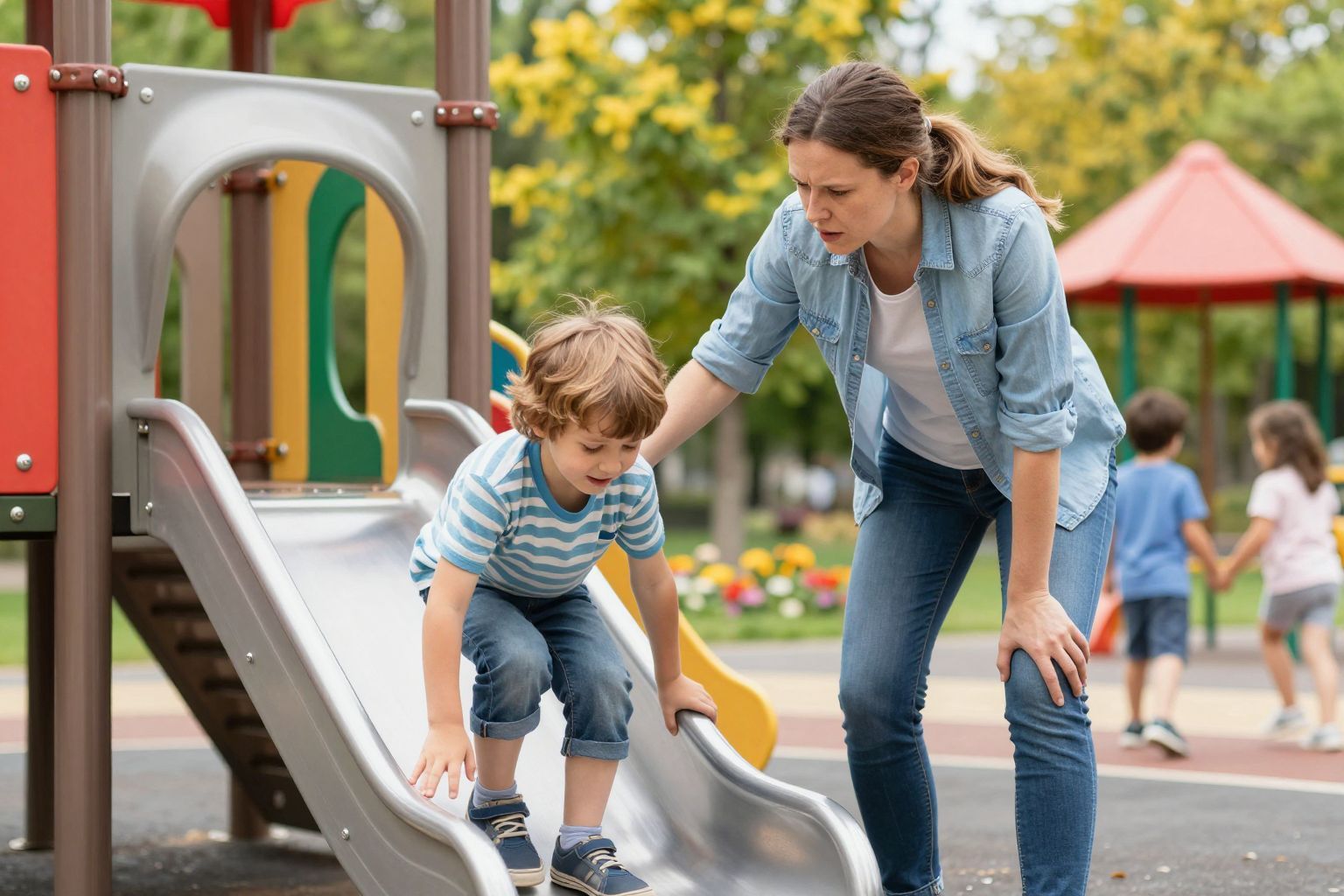 A helikopter szülők gátolják a gyermekek önállóságát.