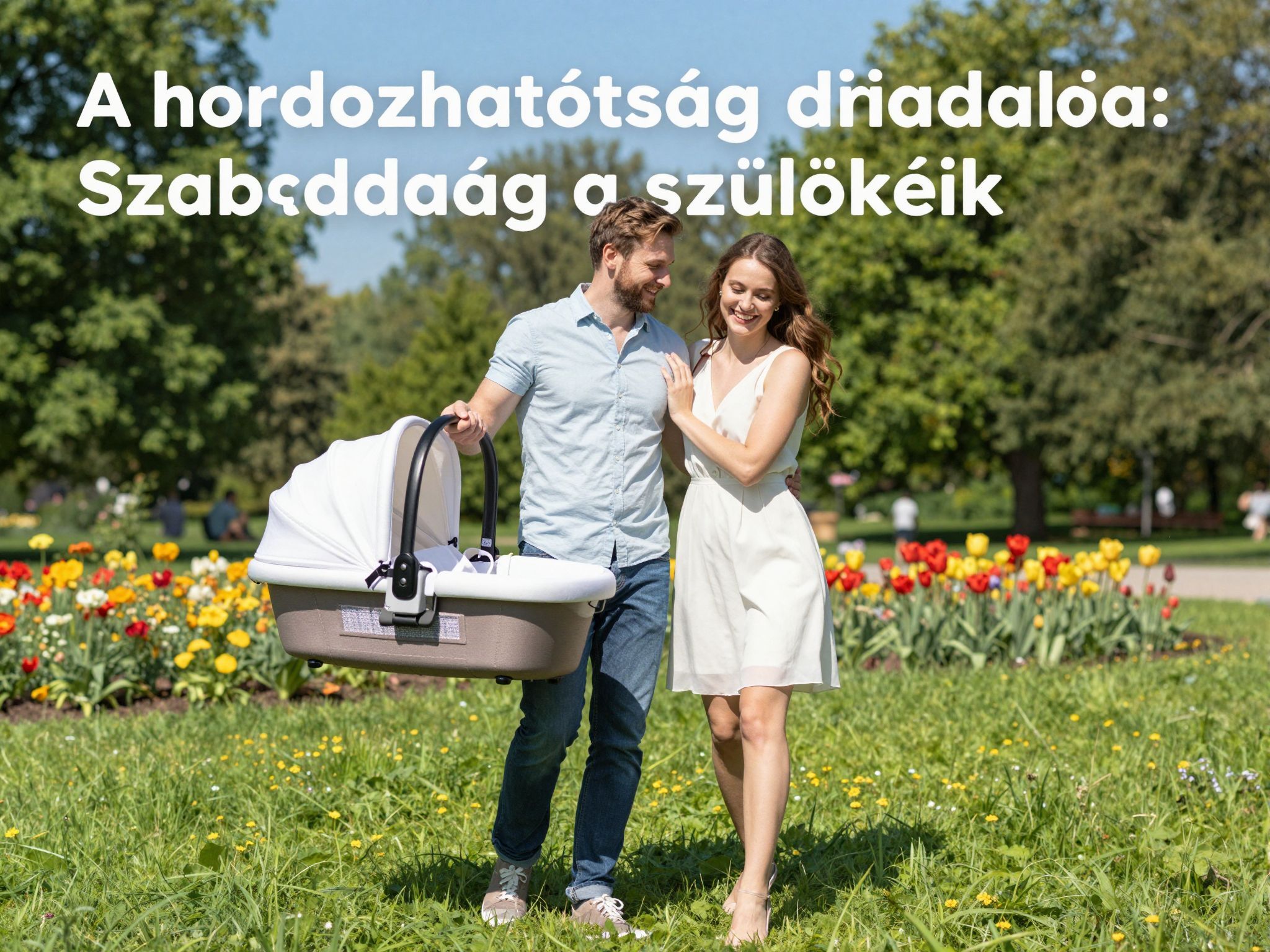 A hordozhatóság elősegíti a szülők mozgásszabadságát.