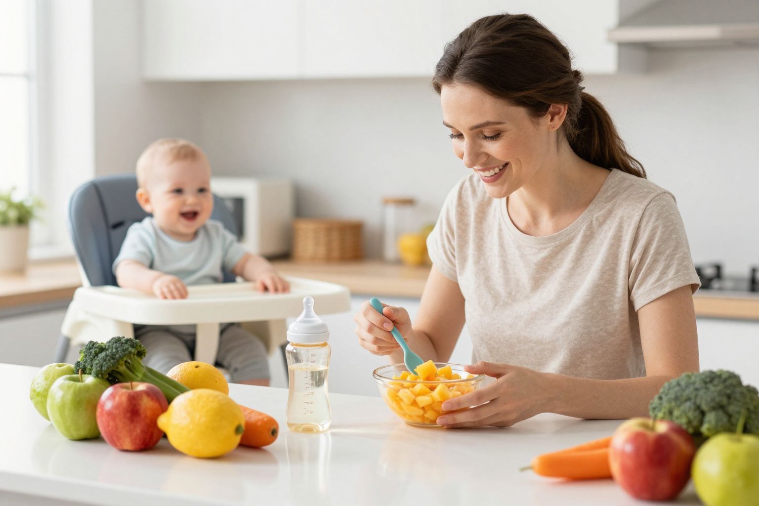 A hozzátáplálás növeli a baba vízigényét és hidratáltságát.