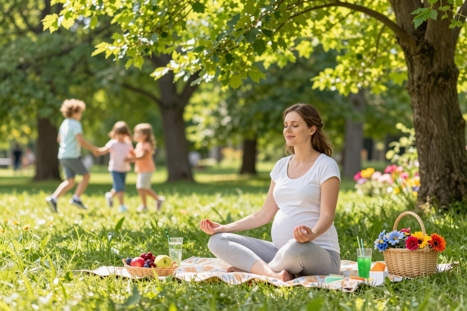 A kismamák számára a relaxáció kulcsfontosságú nyáron.