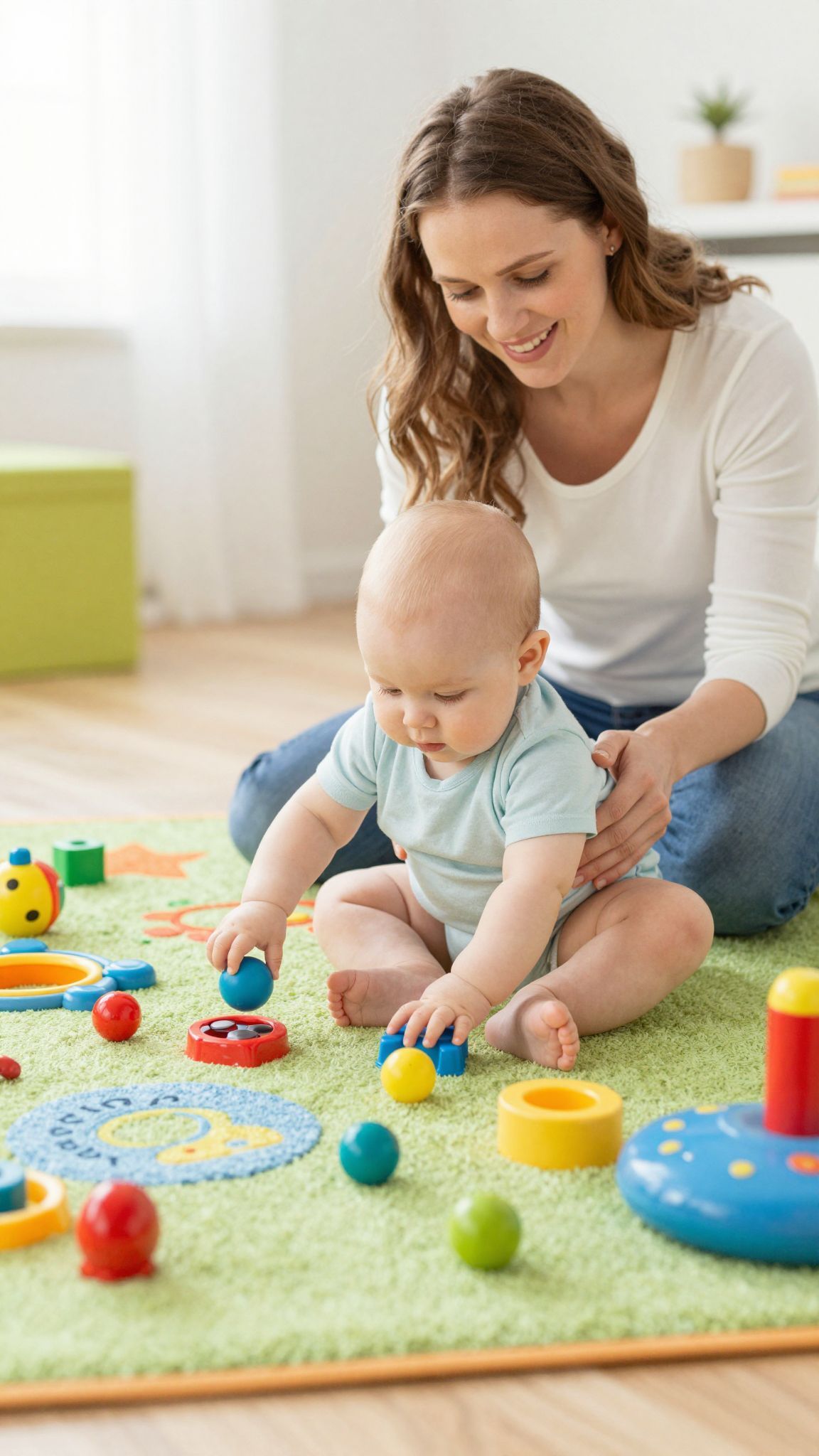 A környezet változatossága elősegíti a szenzoros fejlődést.