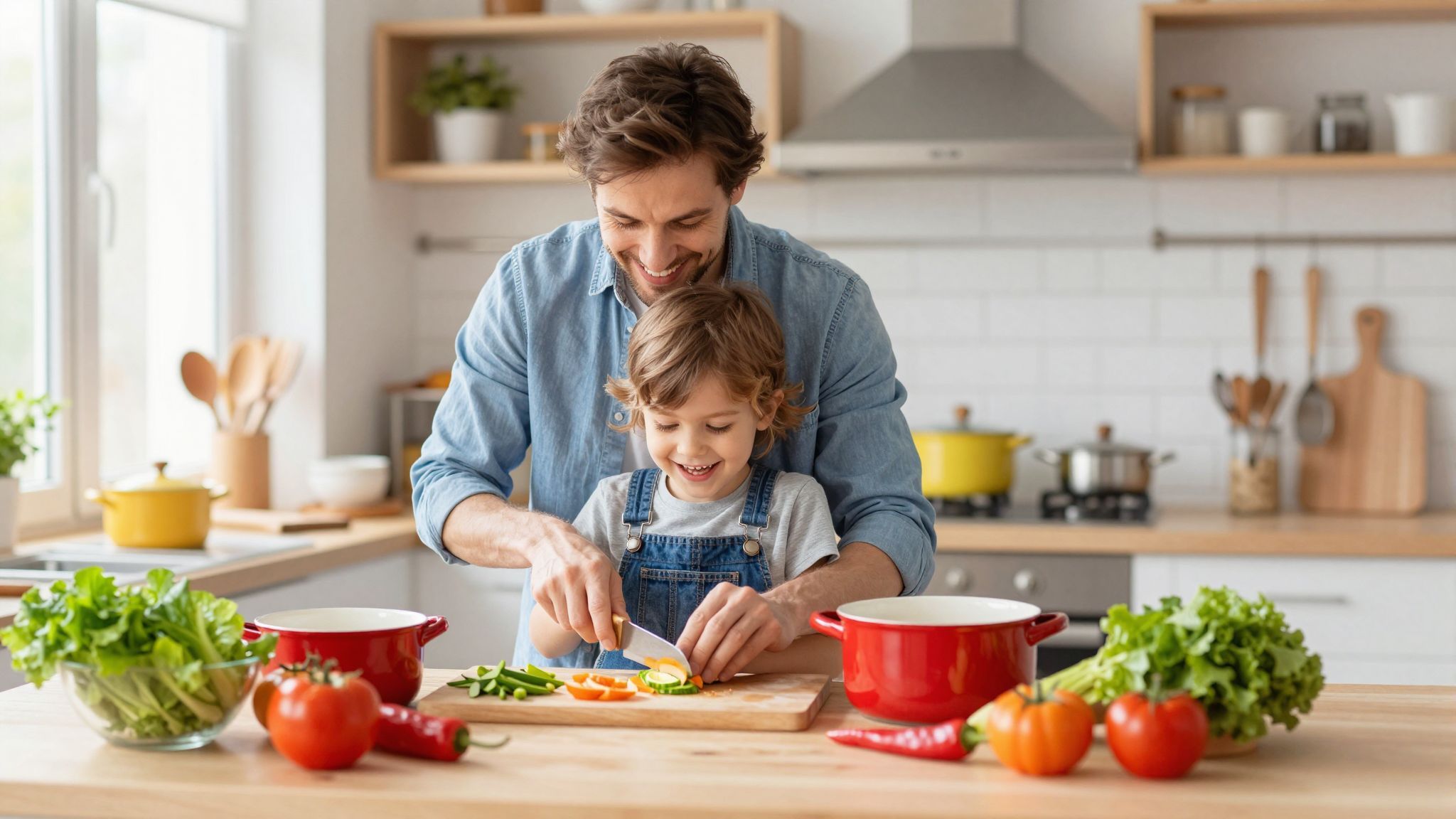 A közös főzés erősíti a családi kötelékeket és önbizalmat.