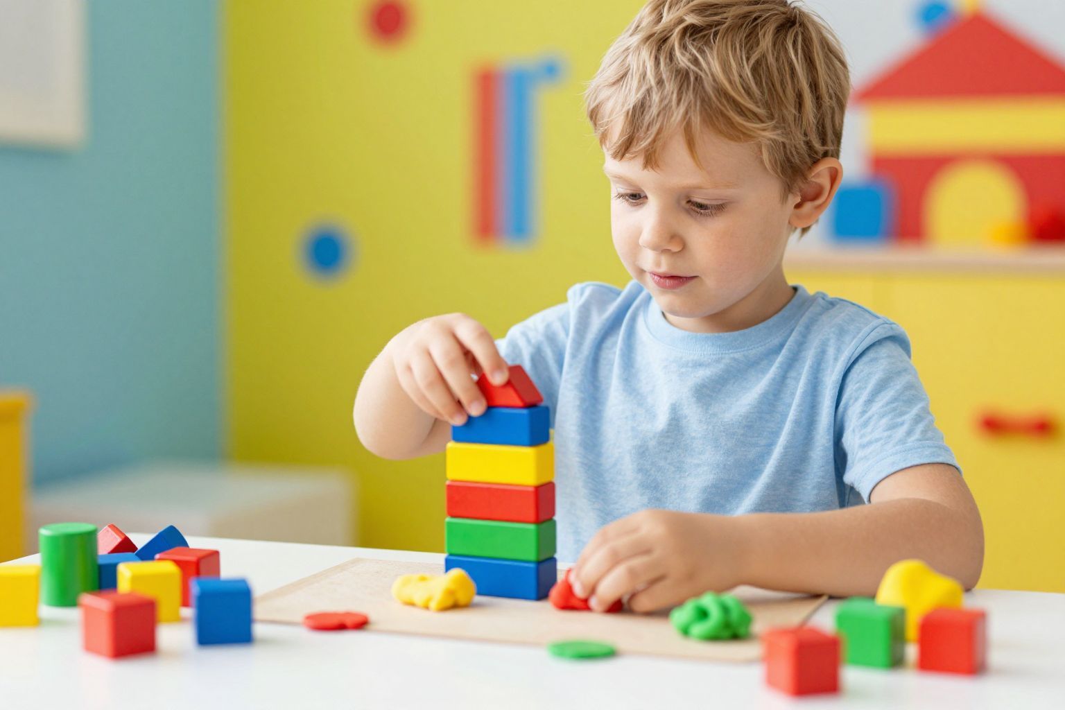 A kreatív játékok serkentik a gyermekek finommotorikáját.