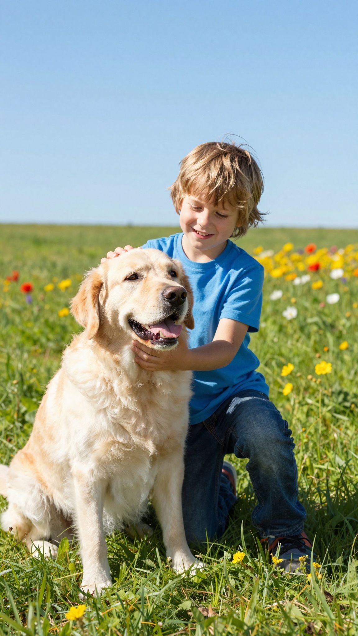 A kutyák csökkentik a gyerekek szorongását és stresszét.