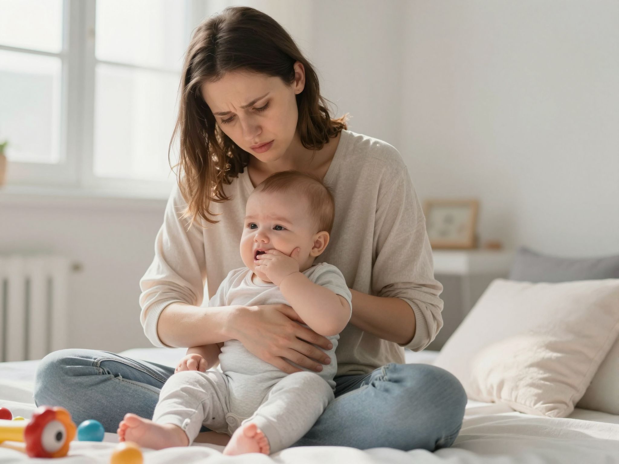 Figyelj a baba légzésére, a szokatlan zajok figyelmeztethetnek.
