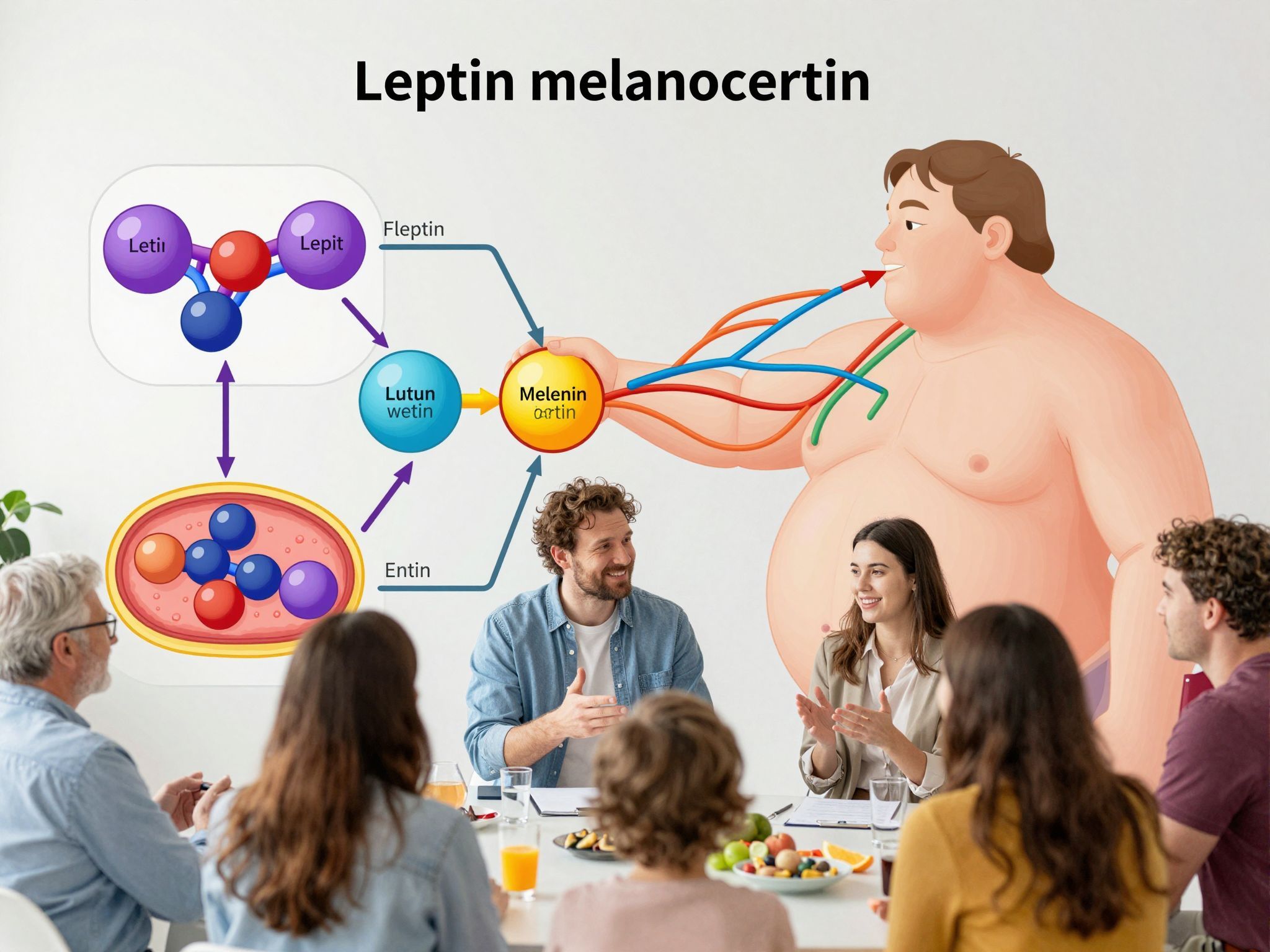 A leptin-melanokortin útvonal zavarai súlyos elhízást okozhatnak.