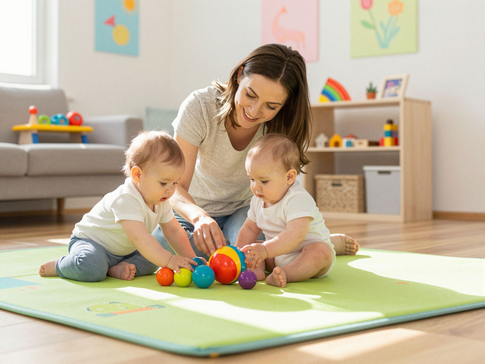 Csecsemőnk napi rutinjának finomhangolása javítja a fejlődést.