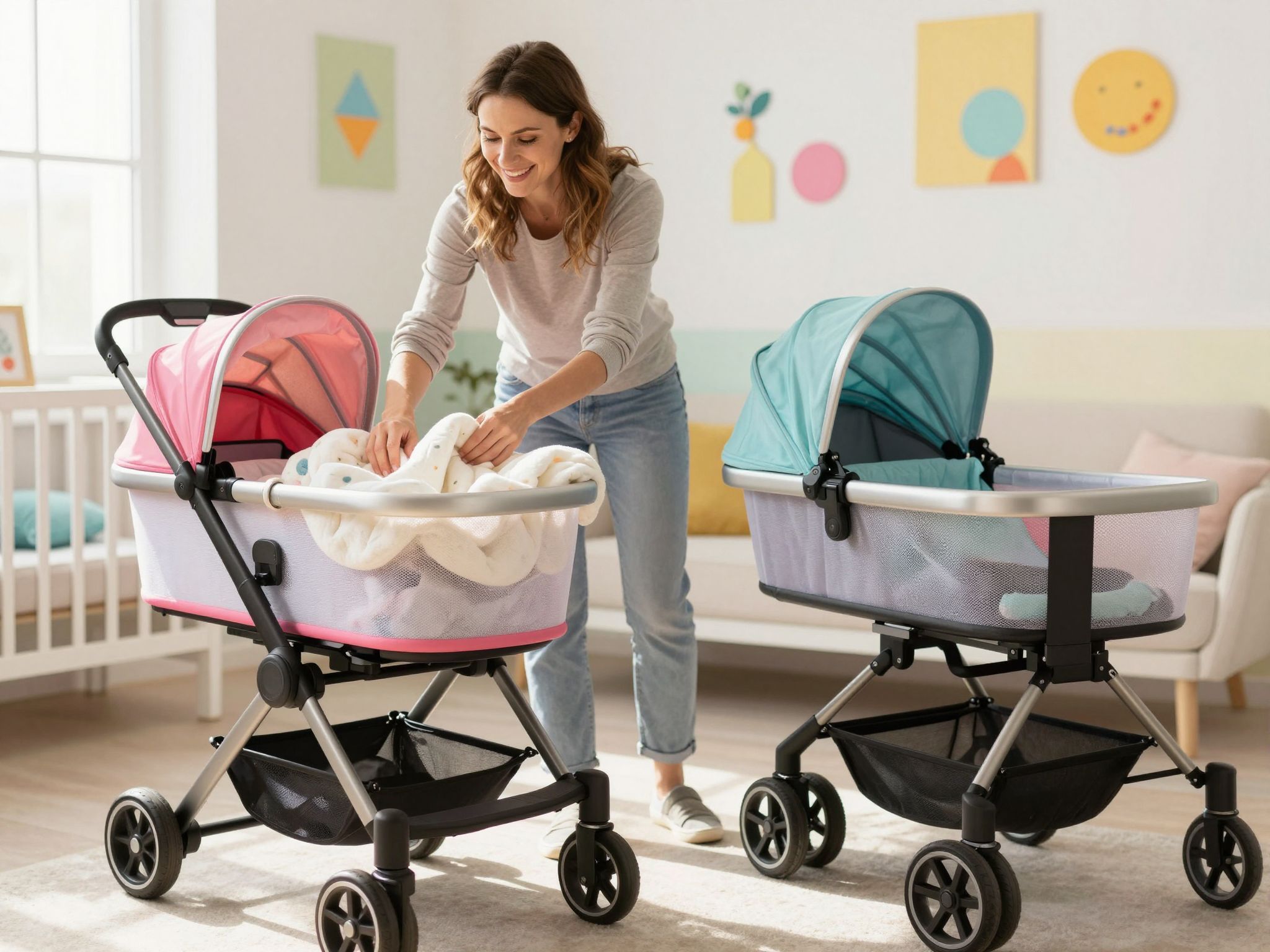 A mózeskosár hosszú távú befektetés a babaszállításban.