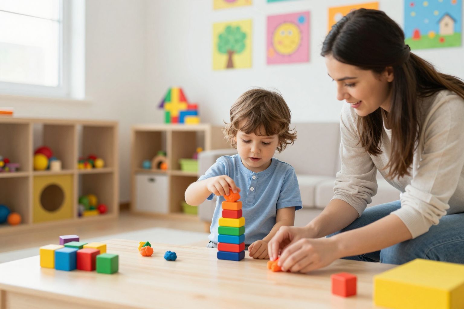 A mozgásterápia javítja a finommotorikus készségeket.