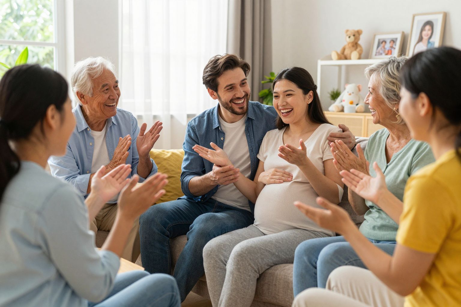 A nagyszülők támogatása erősíti a családi kötelékeket.