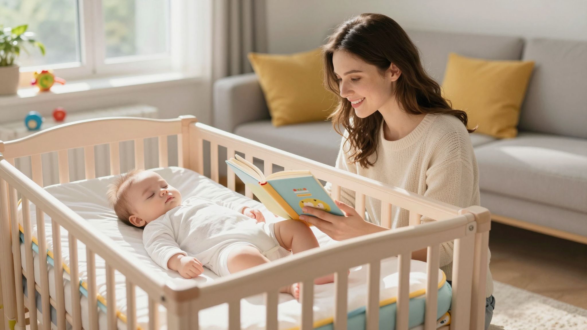 A nappali alvás segíti a baba fejlődését és hangulatát.