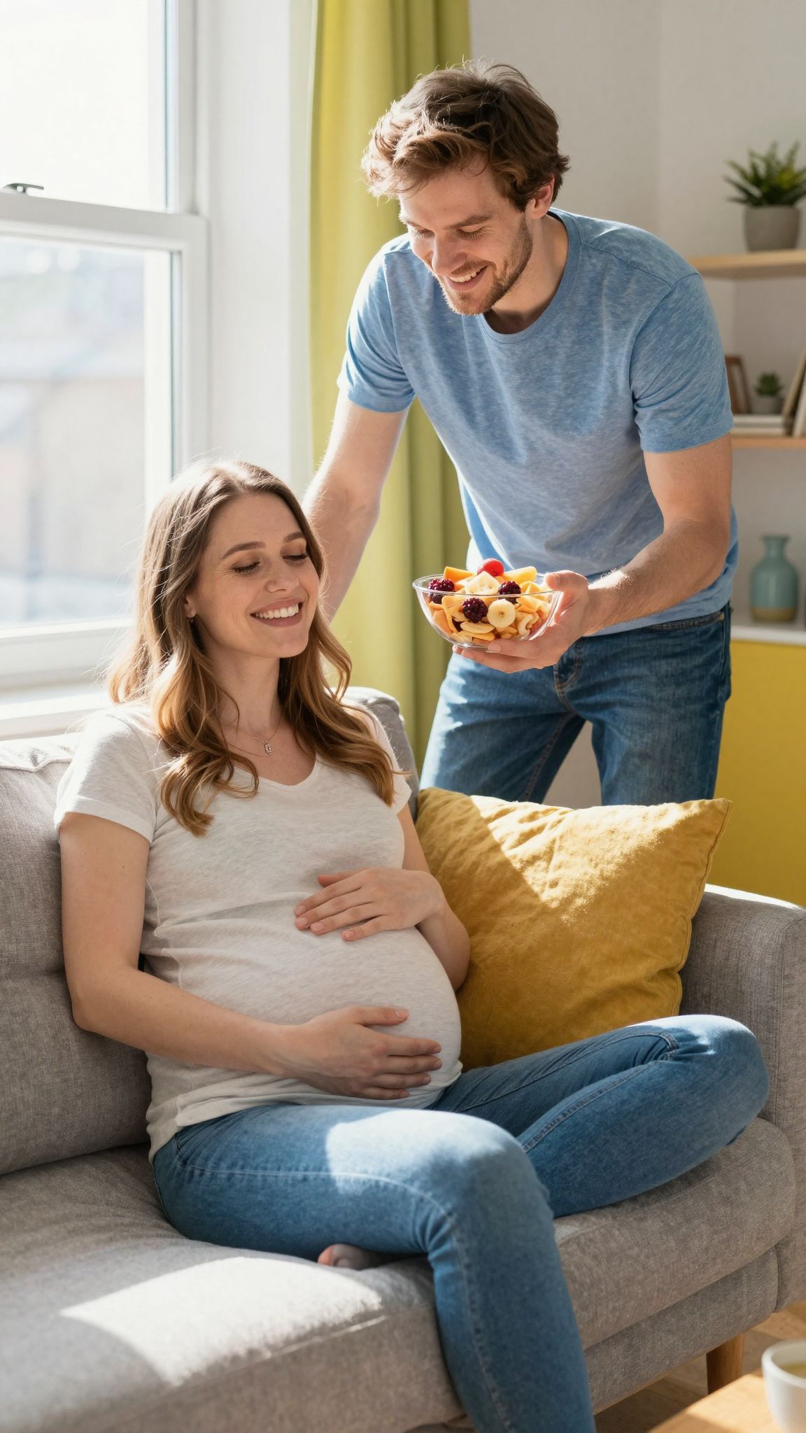 A leendő apukák stressze súlygyarapodást okozhat.