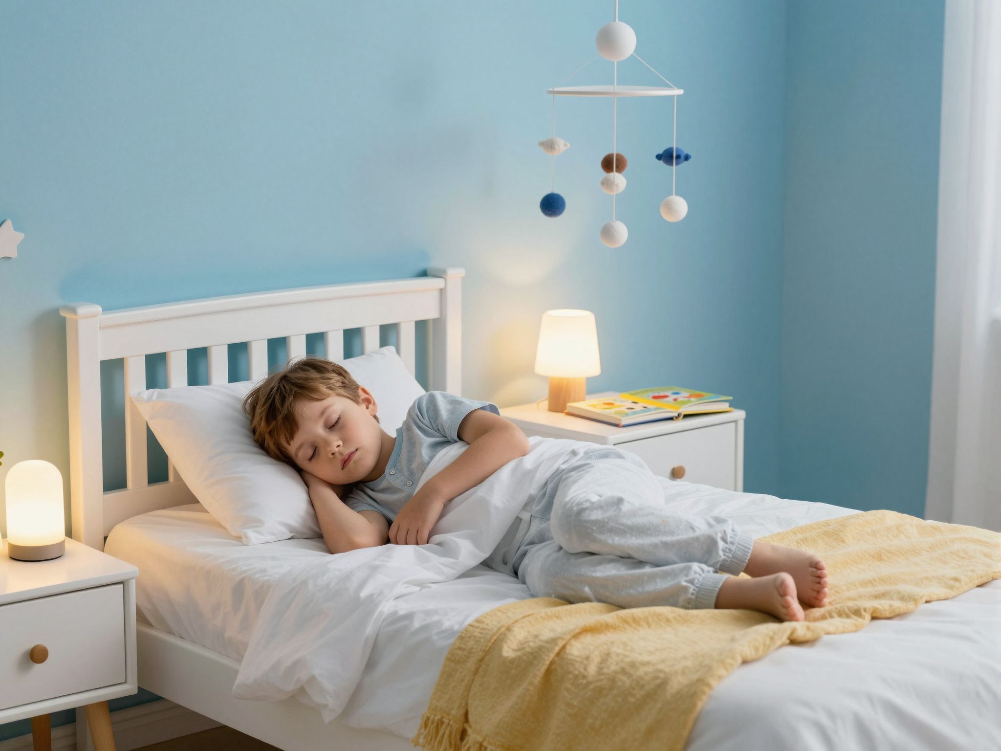 A stabil alvási rutin segít javítani a gyermek alvását.