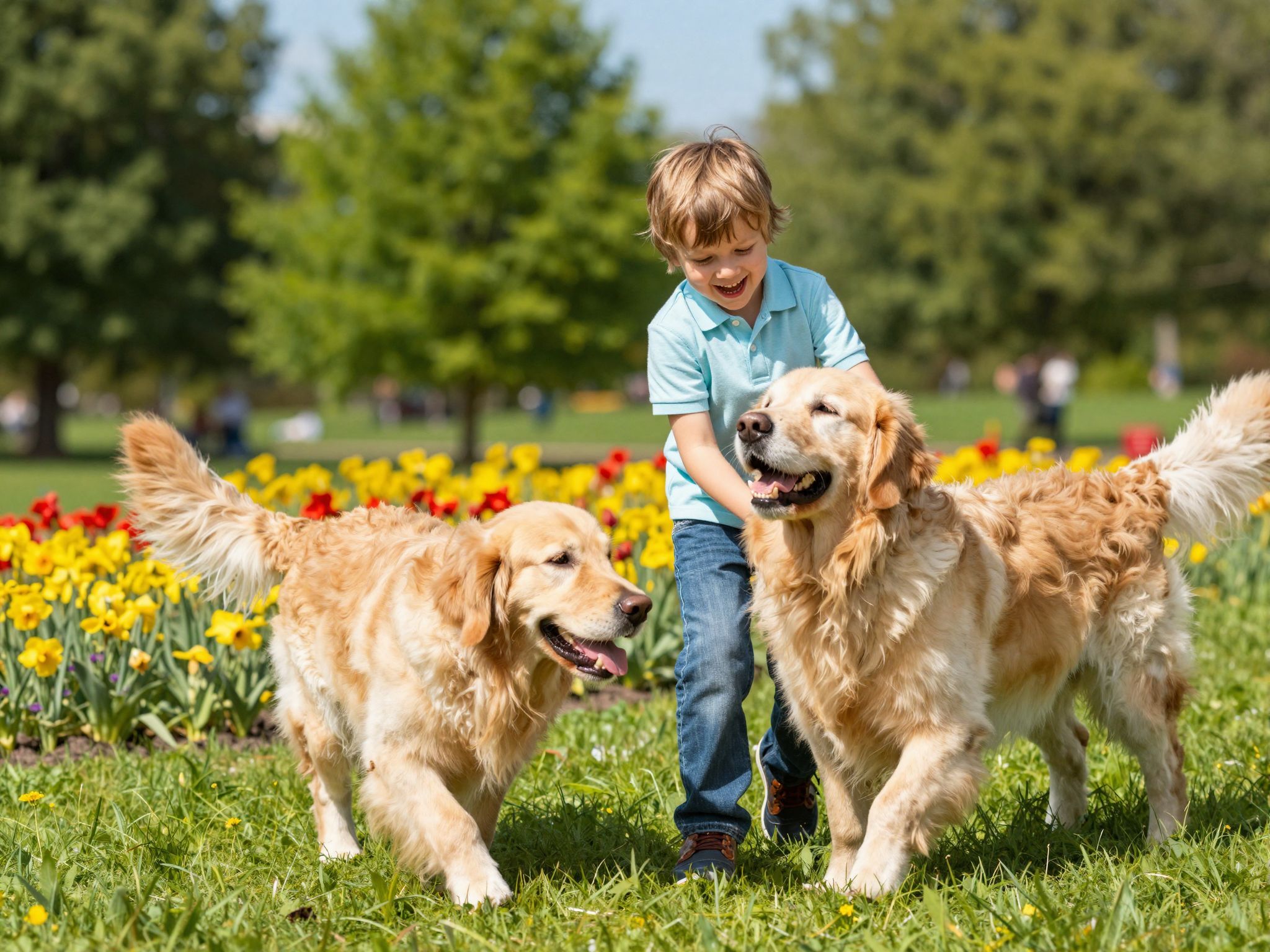 A kutyák segítik a gyerekek szociális készségeit.
