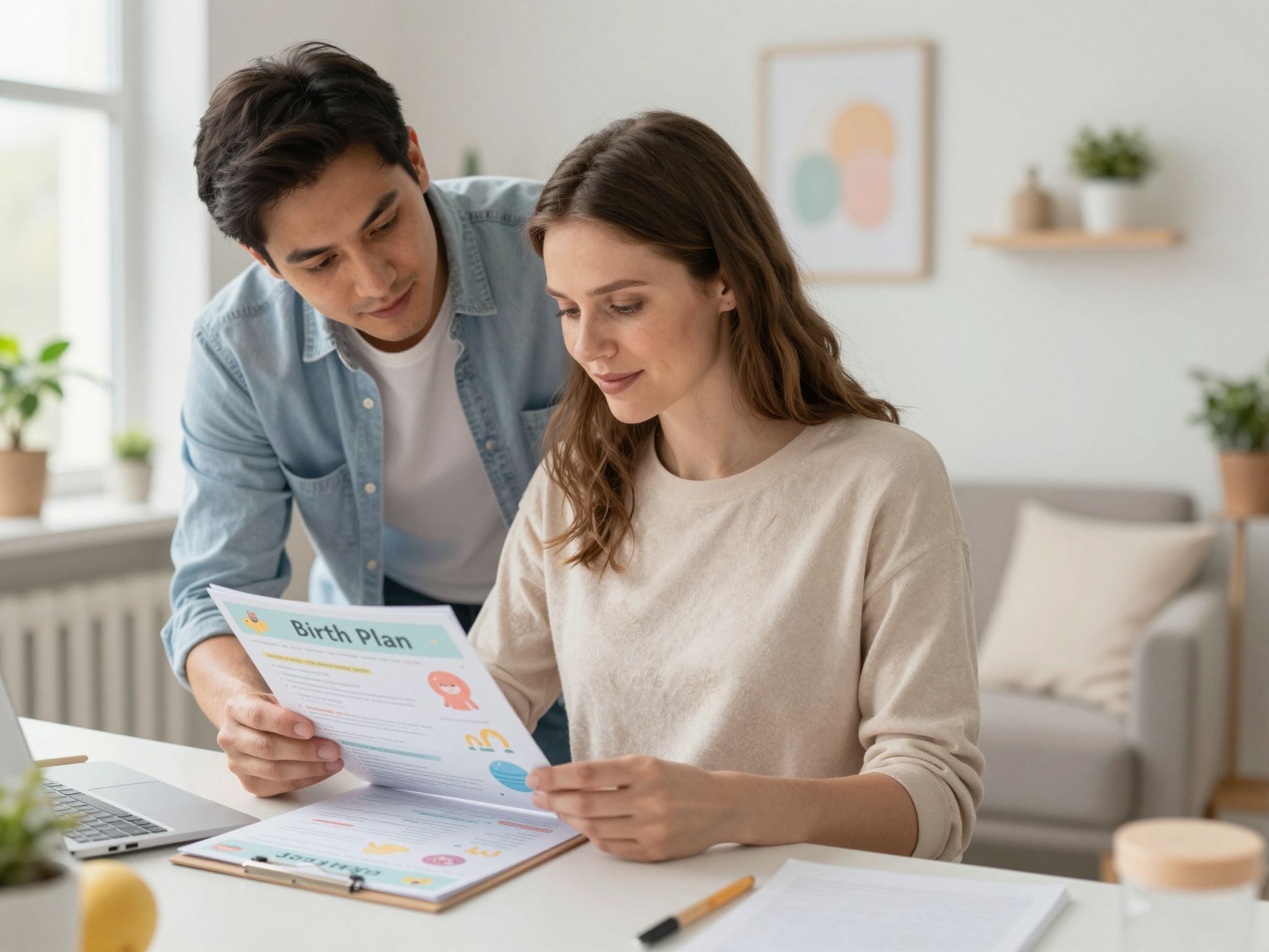 A szülési terv segít a hatékony kommunikációban.