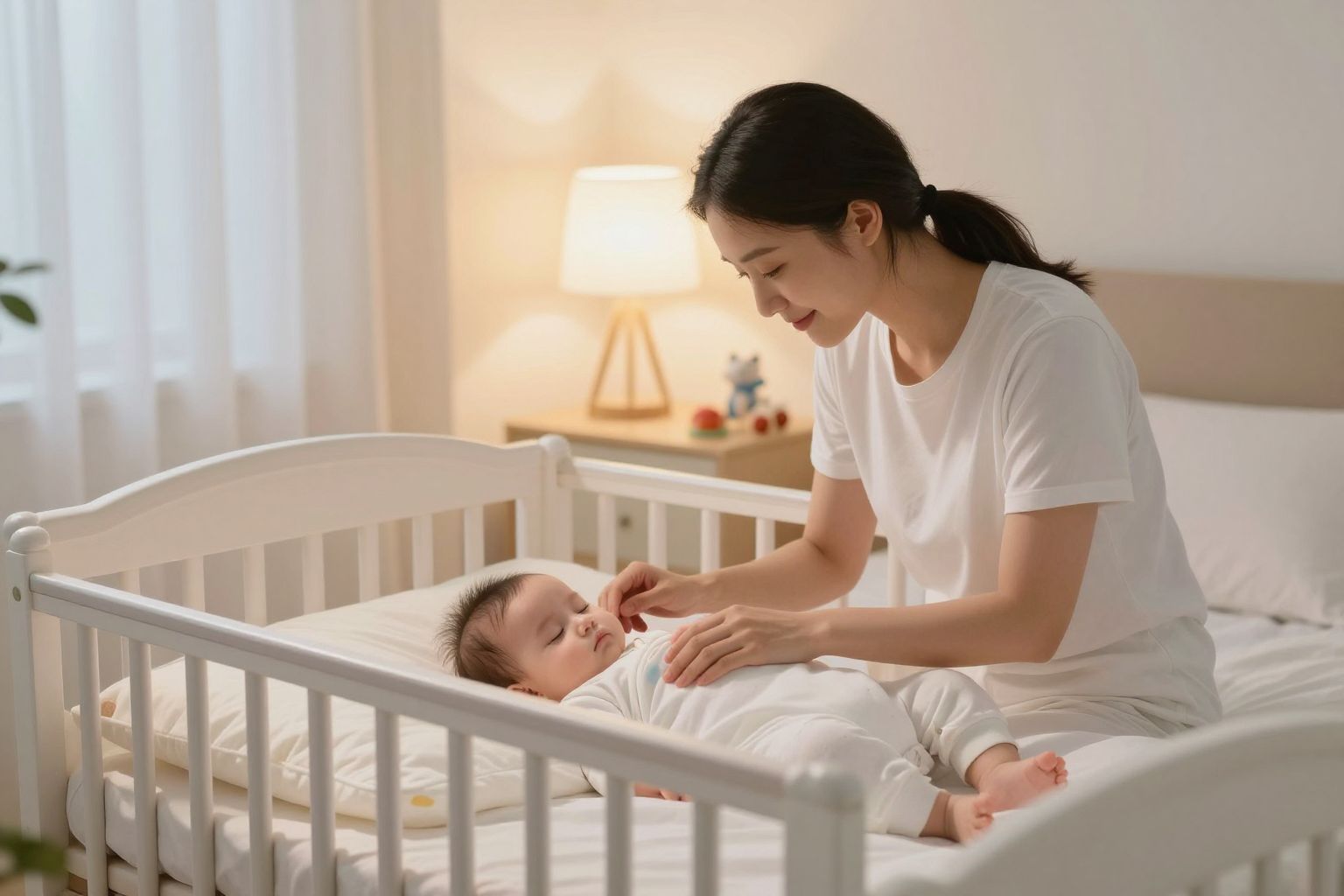 A szülői válasz a baba éjszakai ébredésére fontos tényező.