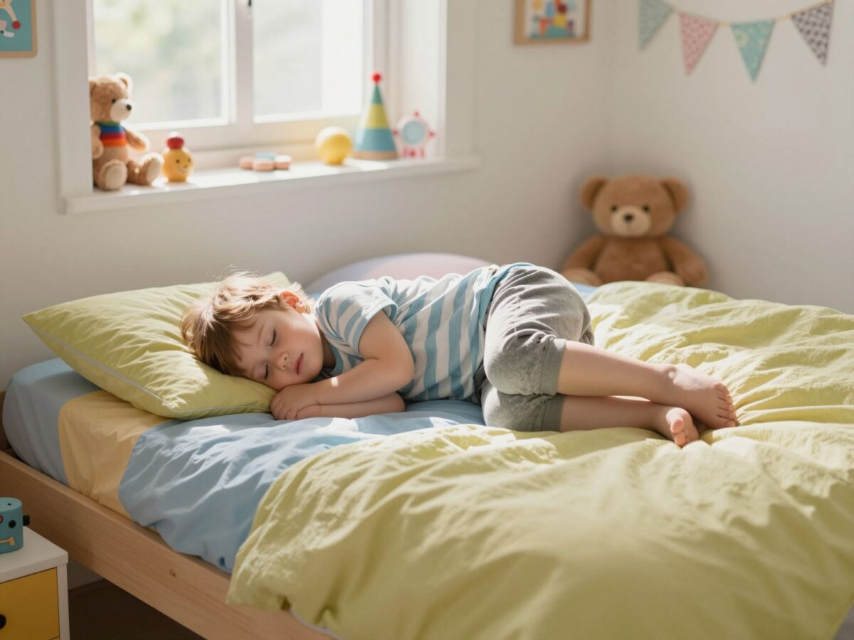 A te gyereked is elfoglalja az egész ágyat? Megfejtettük a keresztben alvás rejtélyét