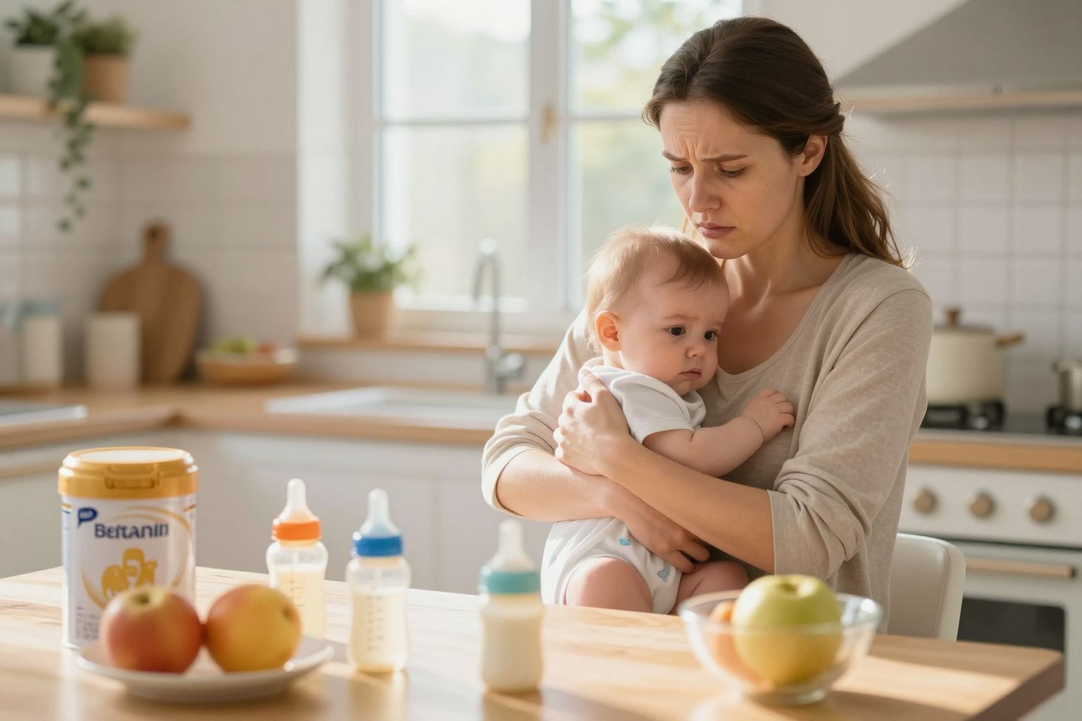 Az anyatej-allergia diagnózisa után fontos a diéta követése.