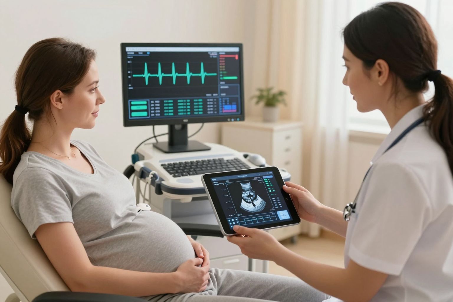 A tele-CTG és AI forradalmasítja a magzatvédelmet.