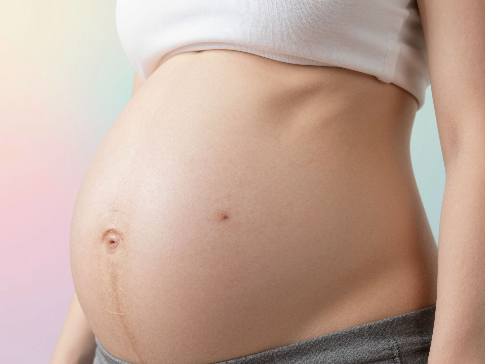 A terhességi striák leggyakrabban a hason és melleken jelentkeznek.