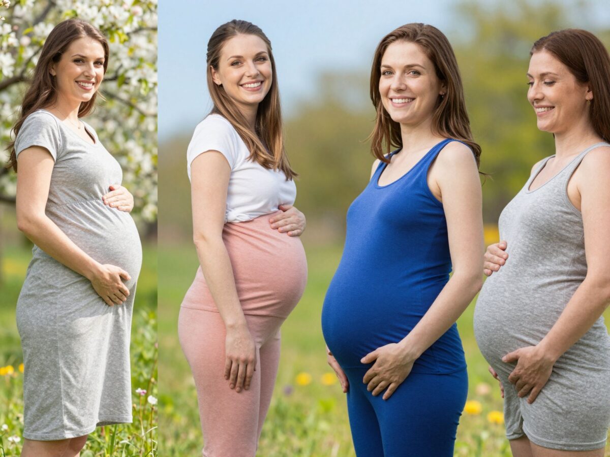 A tested elképesztő átalakulása: a legfontosabb változások a terhesség során