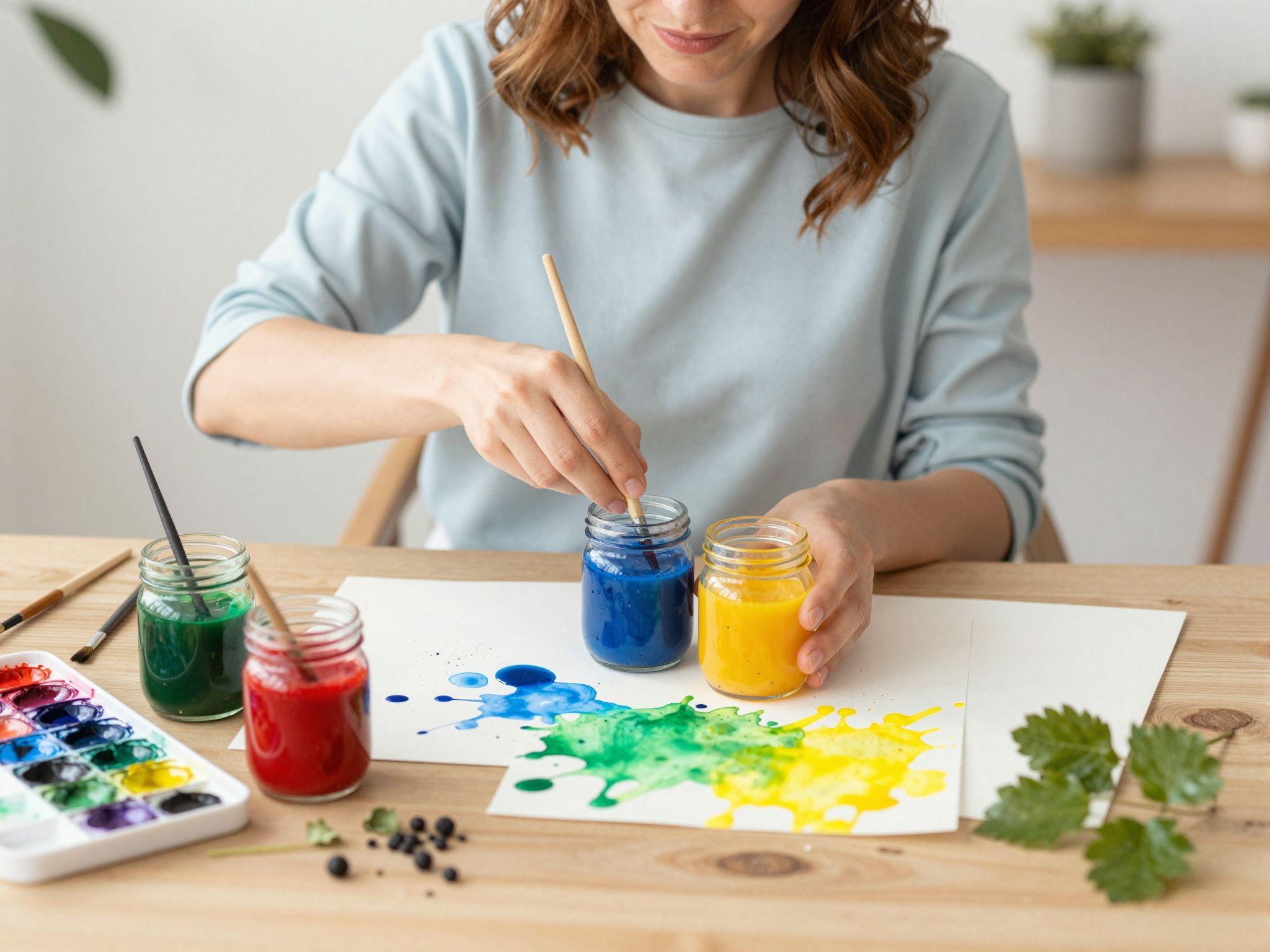 A vízfesték alapja a természetes összetevők ereje.