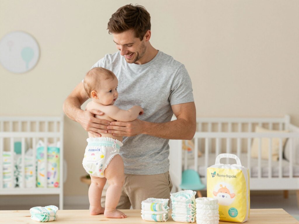 A tökéletes pelenkaméret: Így tudod, hogy eljött a váltás ideje