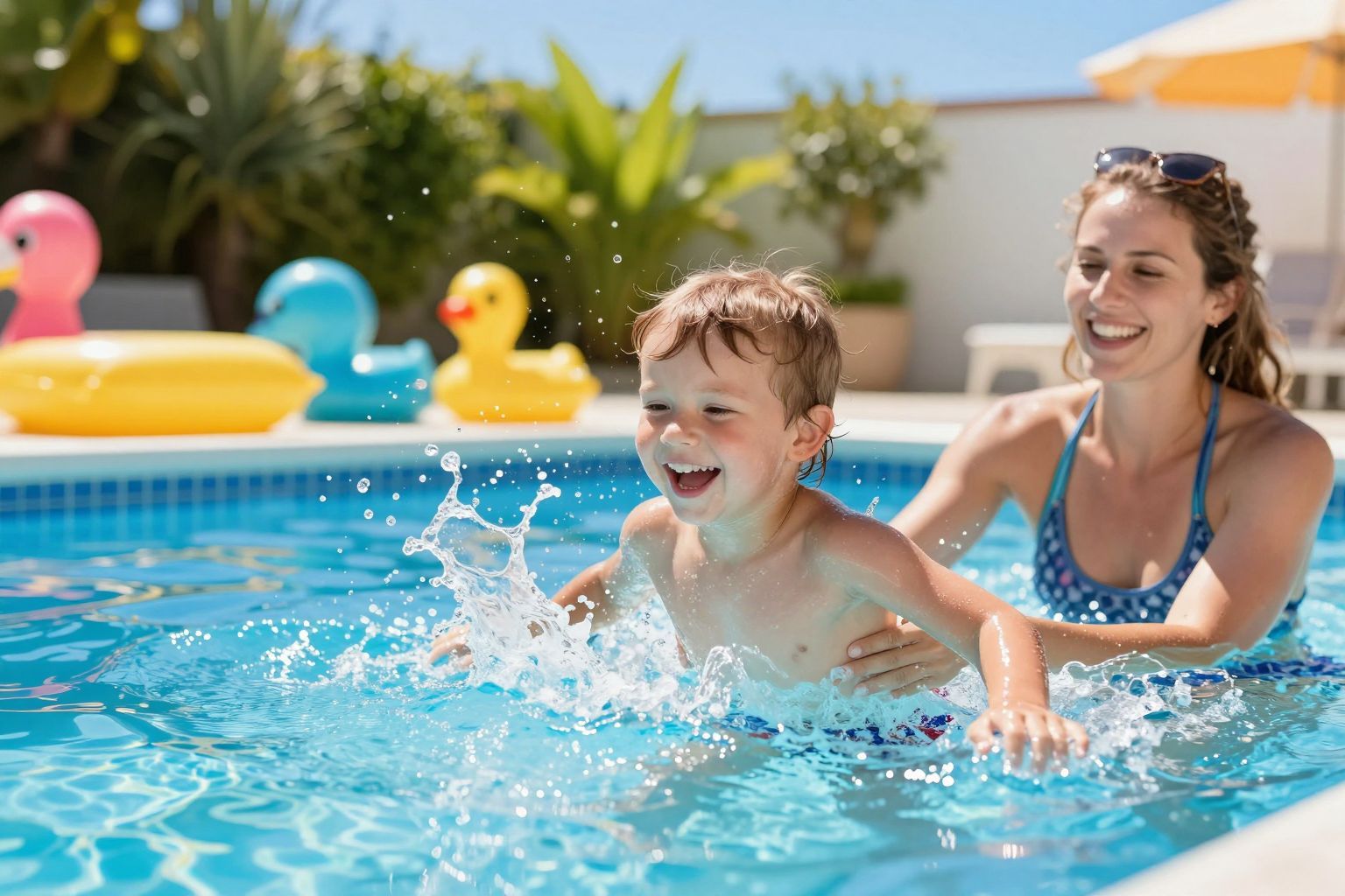 A totyogókorban a játék segíti a vízhez való kötődést.