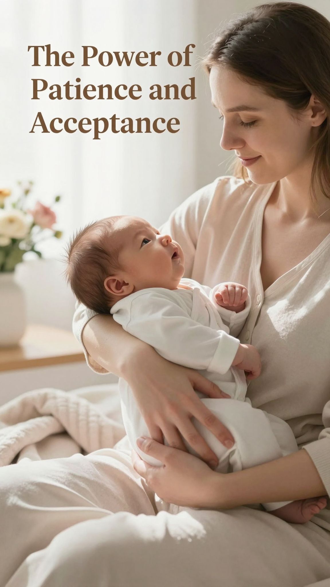 A türelem segít a szülés utáni gyógyulásban.