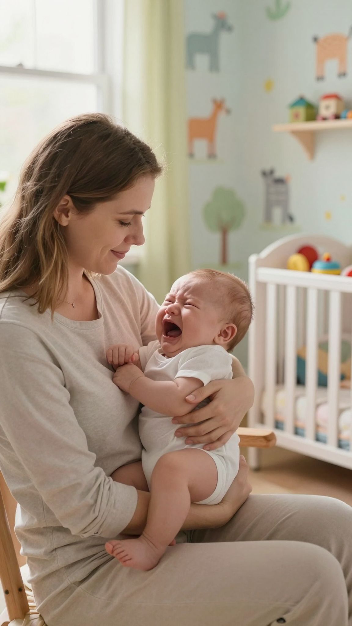 A sírás mögött gyakran fáradtság vagy kényelmetlenség húzódik.