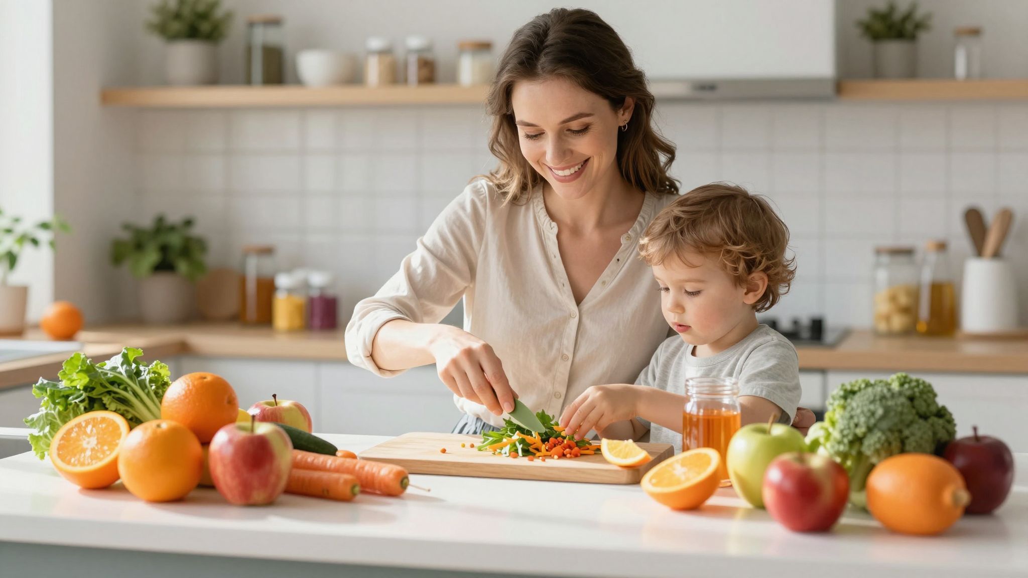 Az ásványi anyagok elengedhetetlenek a gyermek fejlődéséhez.
