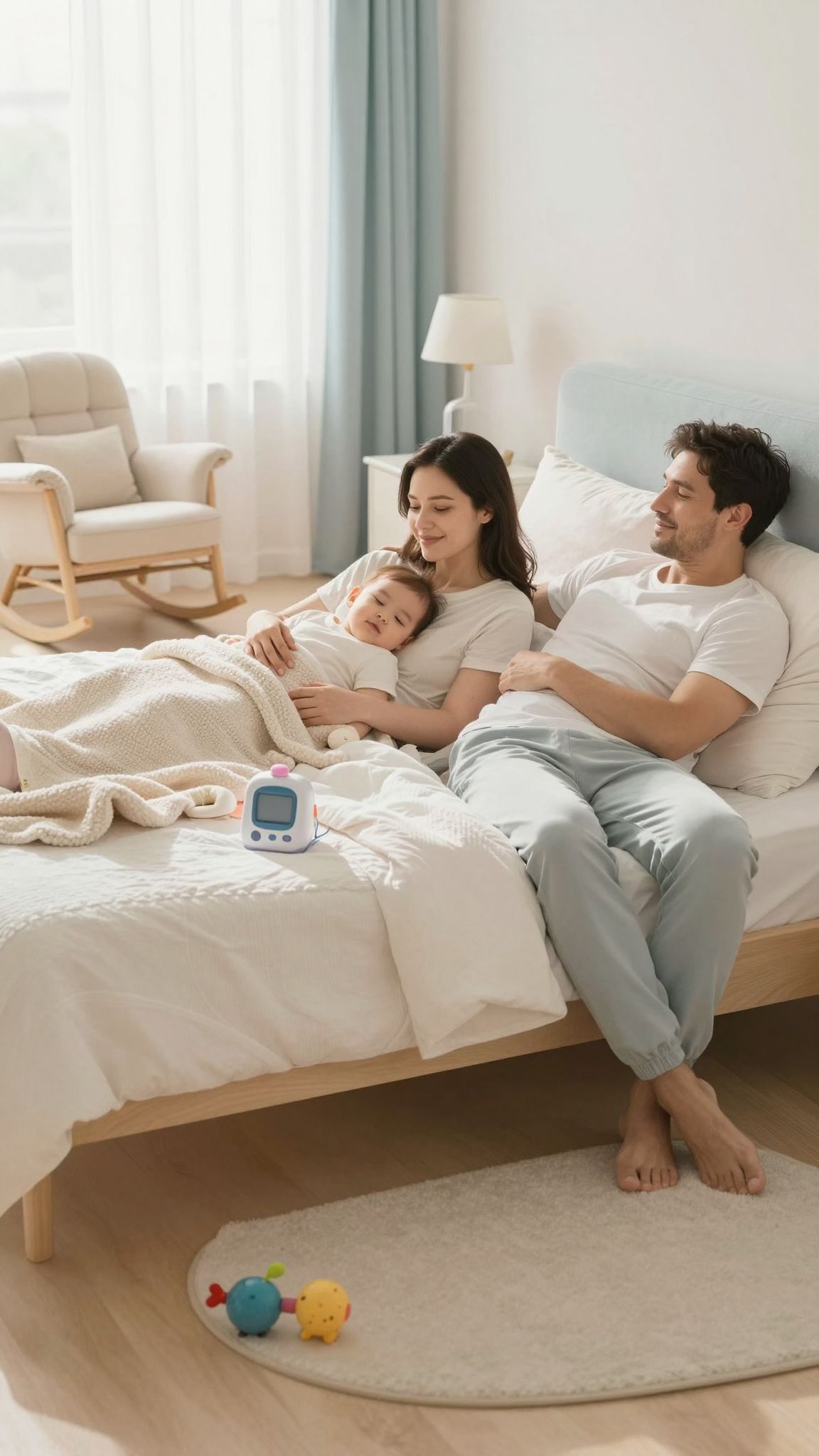 A rendszeres alvás javítja a regenerálódást gyermekágyban.