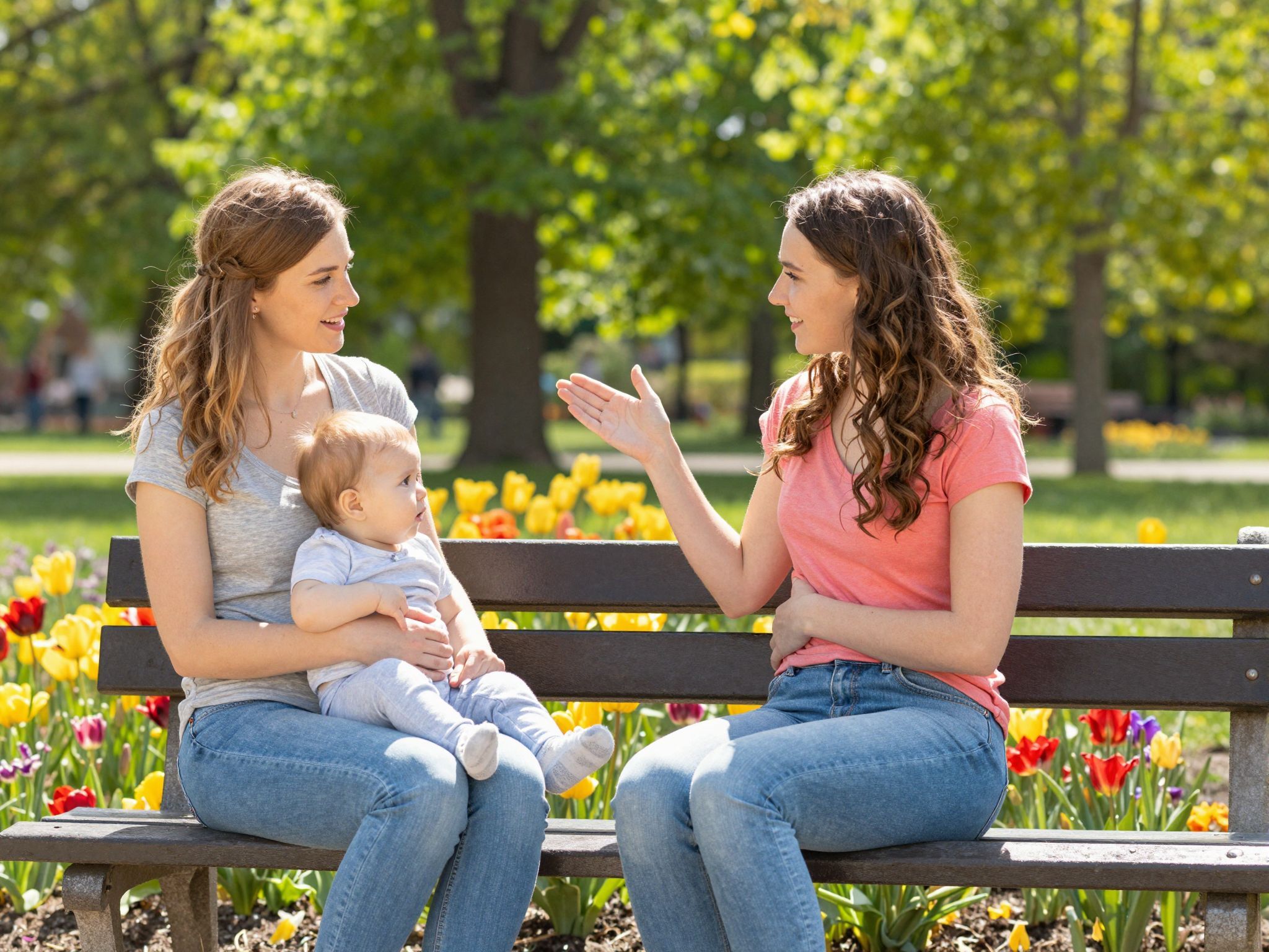 Az anyaság közös élmény, ami mélyebb kapcsolatokat teremt.