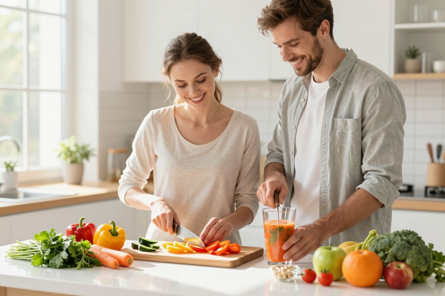 Az egészséges életmód segíthet a hormonok kiegyensúlyozásában.