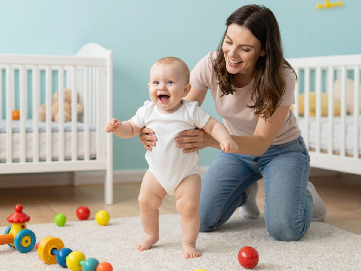Az első lépések titkai: minden, amit a baba járni tanulásáról tudni érdemes
