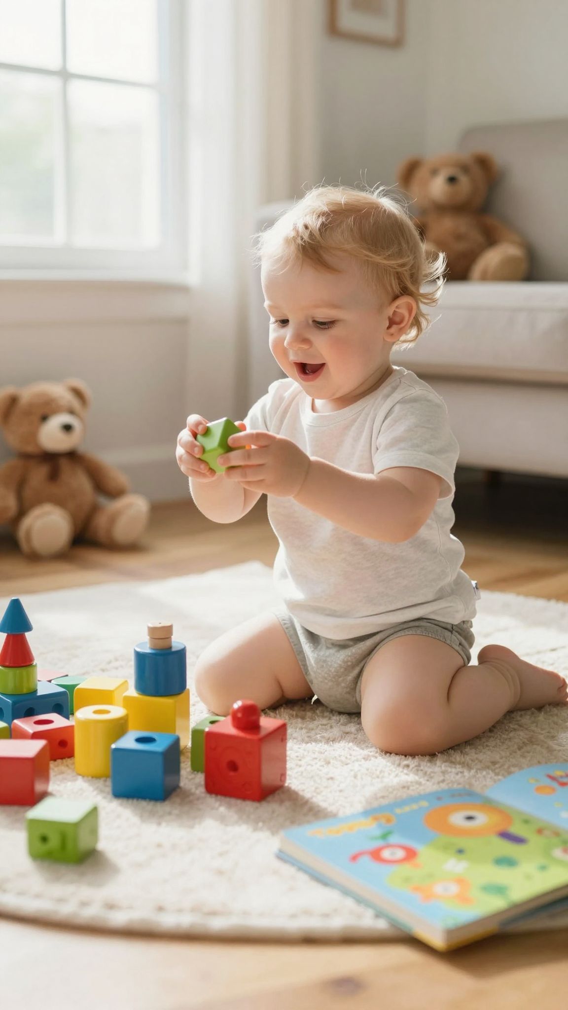 A baba első szavai fontos mérföldkő a fejlődésében.