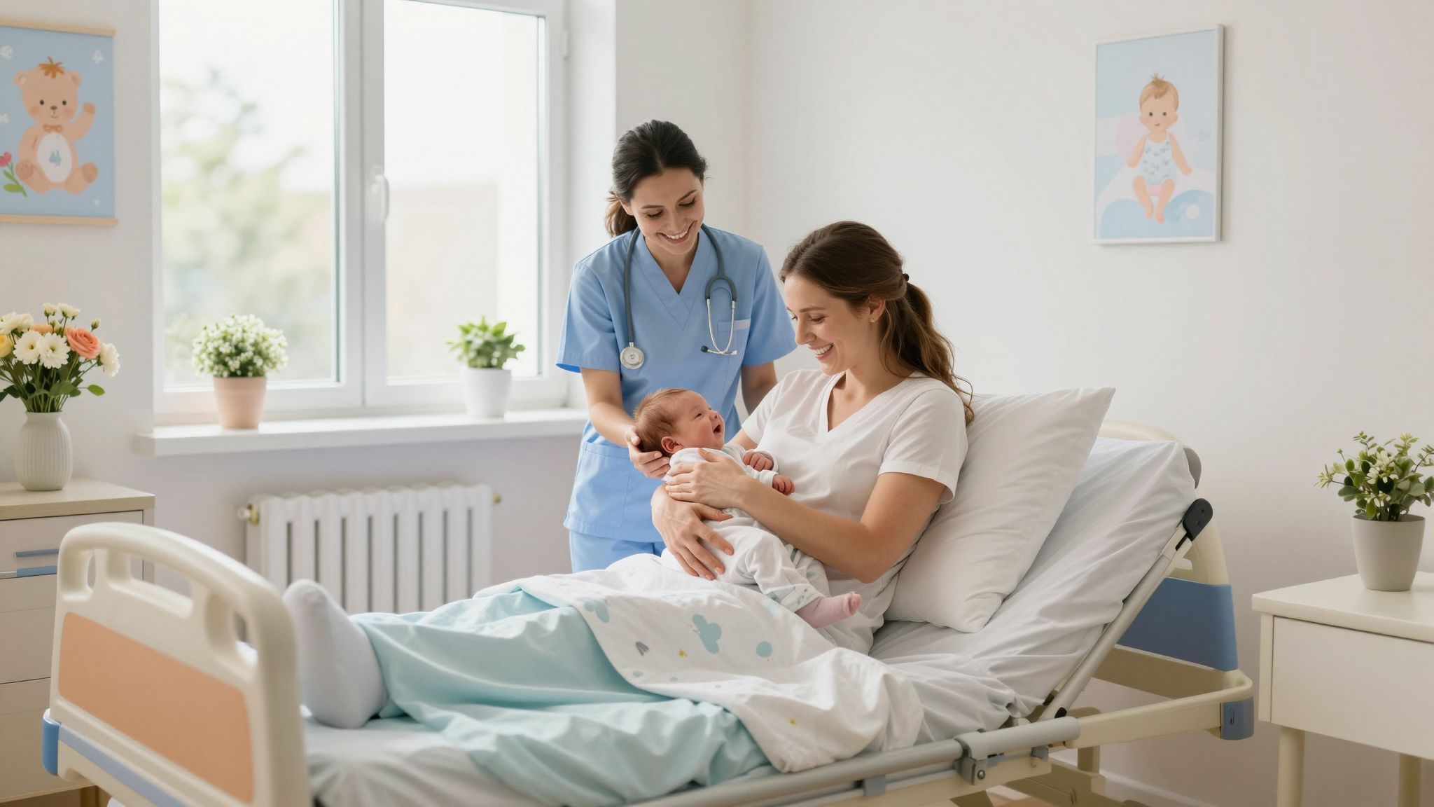 Az étrend és látogatás kulcsszerepet játszik a gyermekágyban.