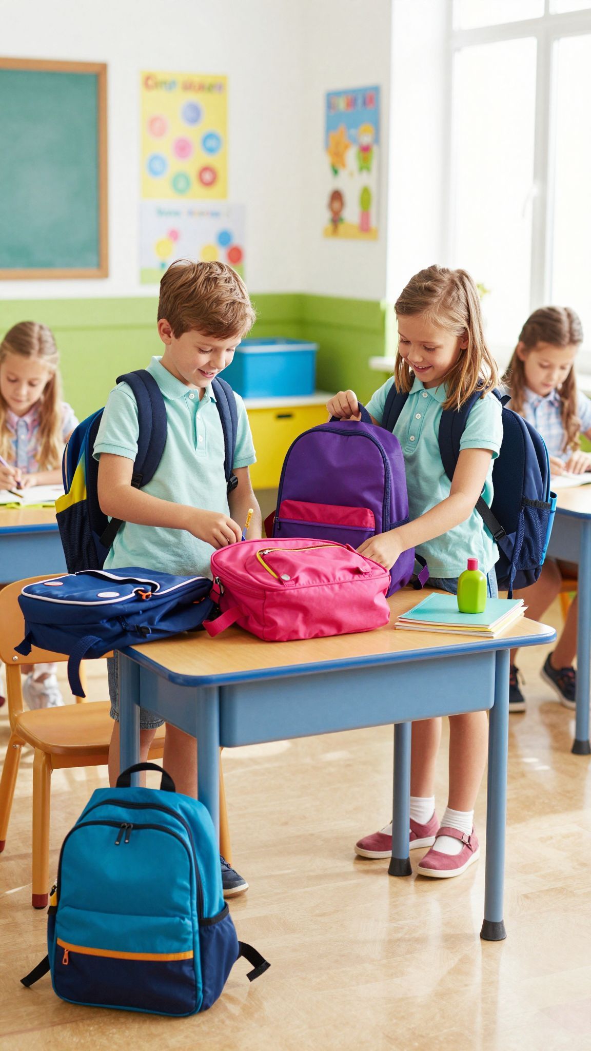 Az iskolatáska a gyerekek önállóságának első jele.