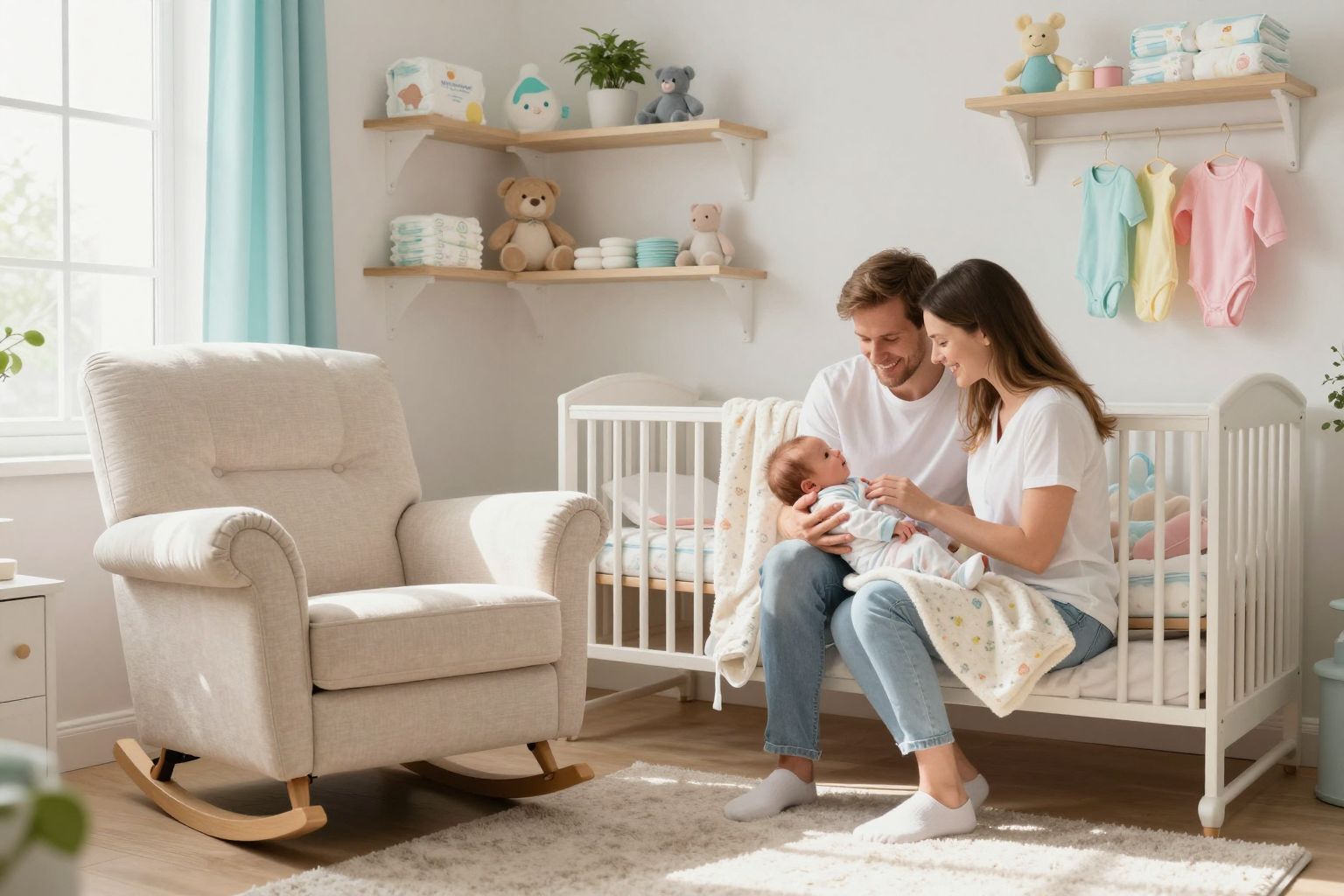 A lelki nyugalom fontos az újszülött egészsége szempontjából.