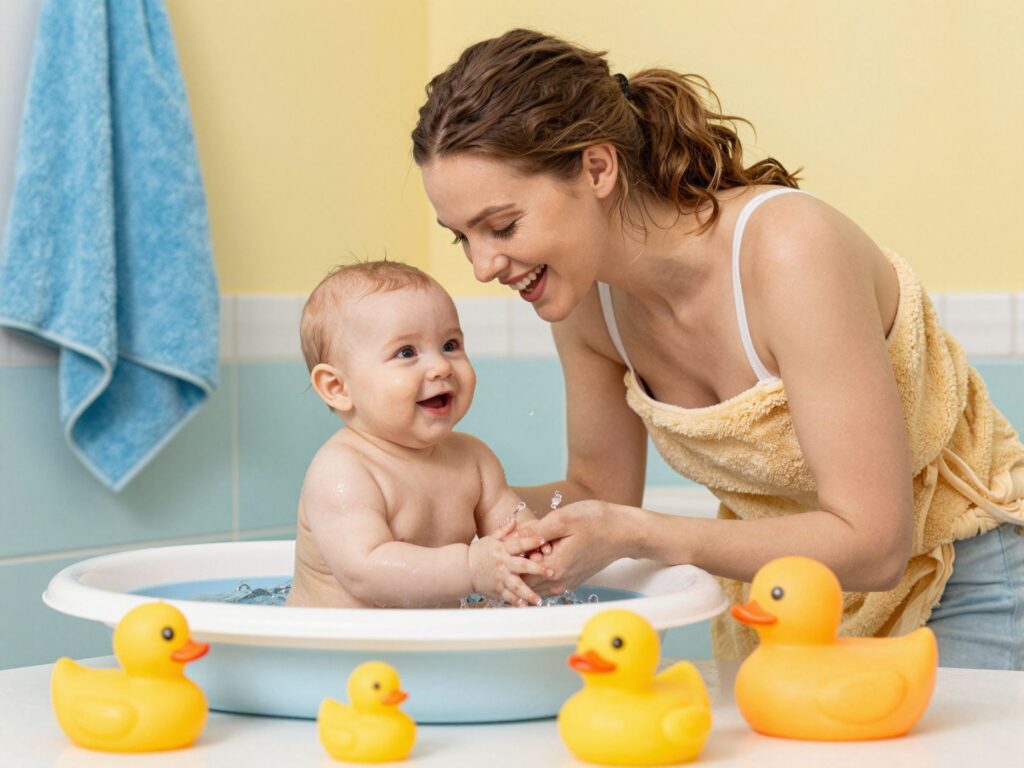 Csecsemő Fürdetésének Leggyakoribb Tévedései: Hogyan Fürdesd Helyesen a Babát?