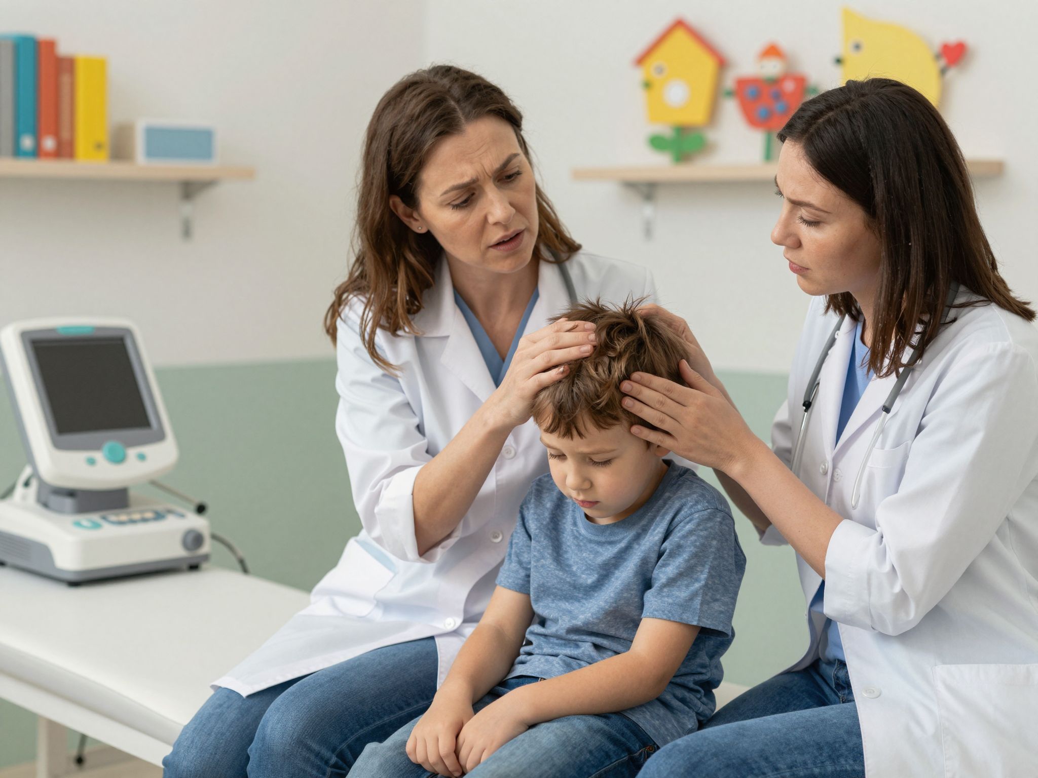 Az orvos részletes anamnézist vesz fel a diagnózishoz.