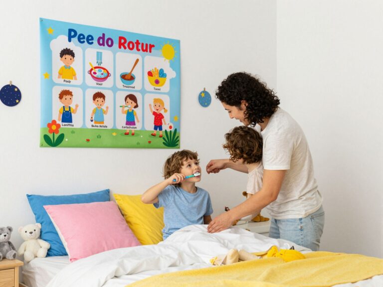 DIY rutin tábla: így lesz játékos és egyszerű a lefekvés előtti készülődés