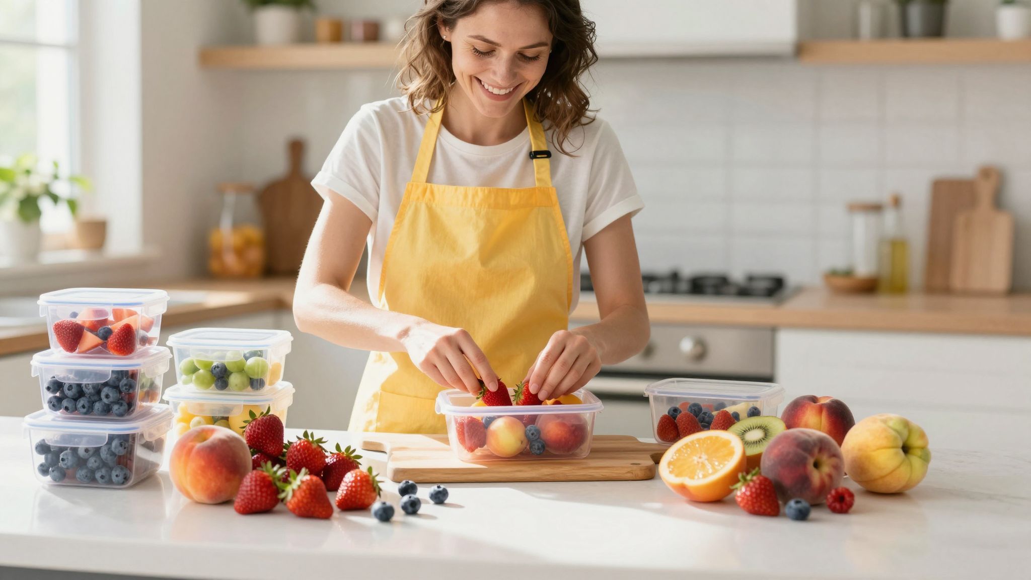 A fagyasztott gyümölcsök ízét a gyors hűtés őrzi meg.